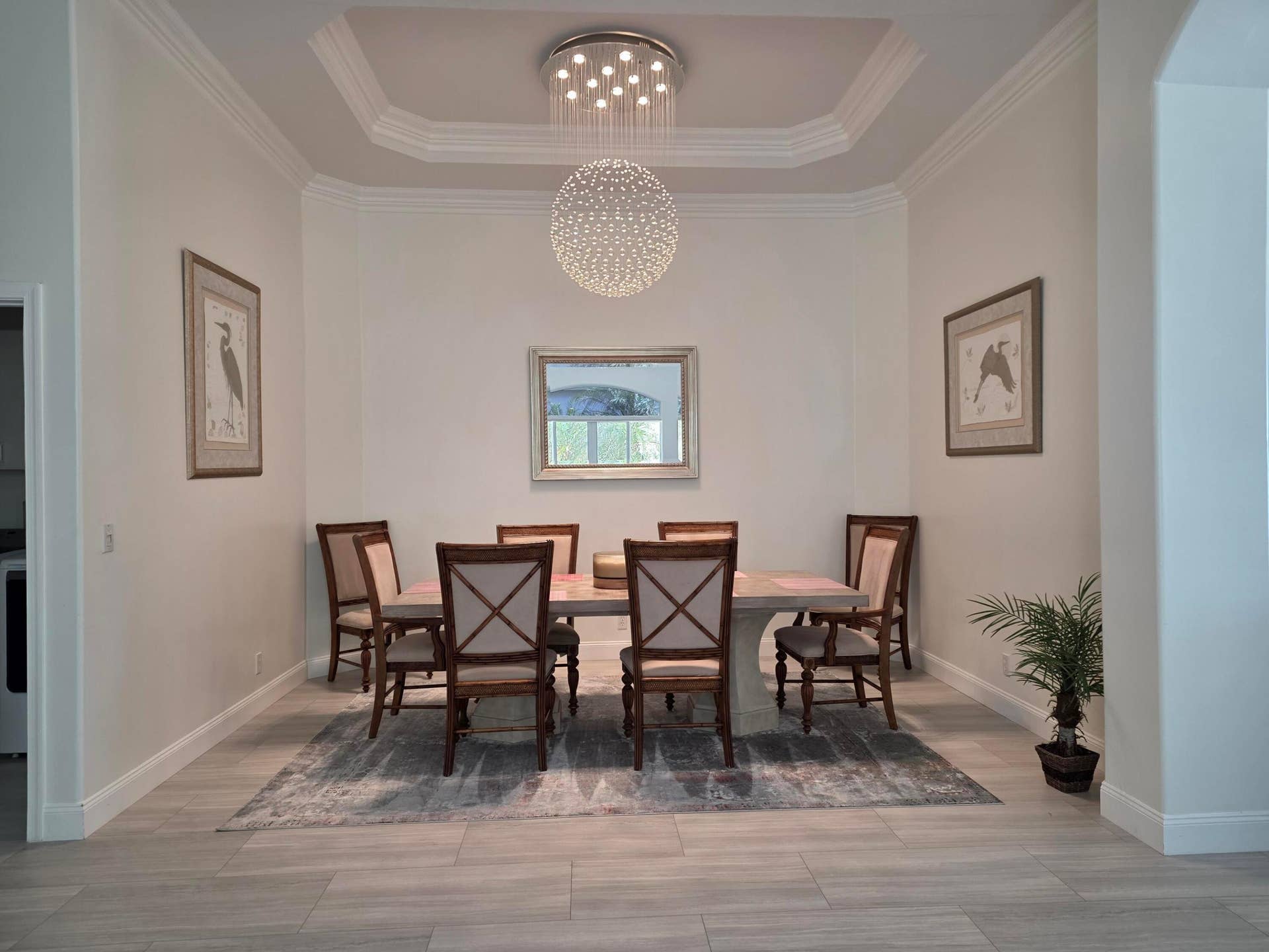 Formal dining room