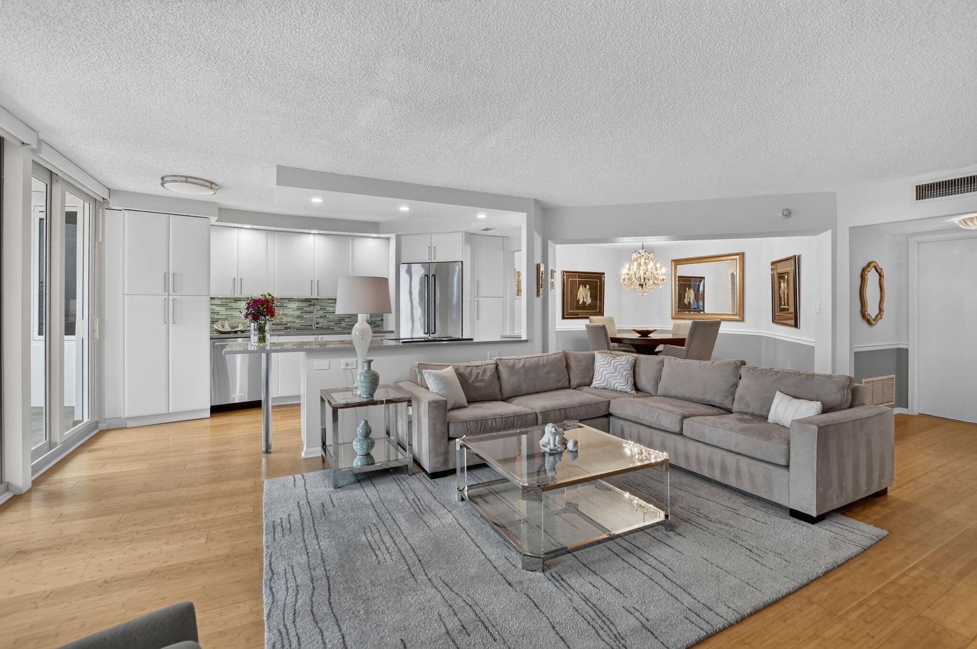 550 S Ocean Boulevard, #2209, Boca Raton, FL 33432 Living Rm, Kitchen, Dining Rm