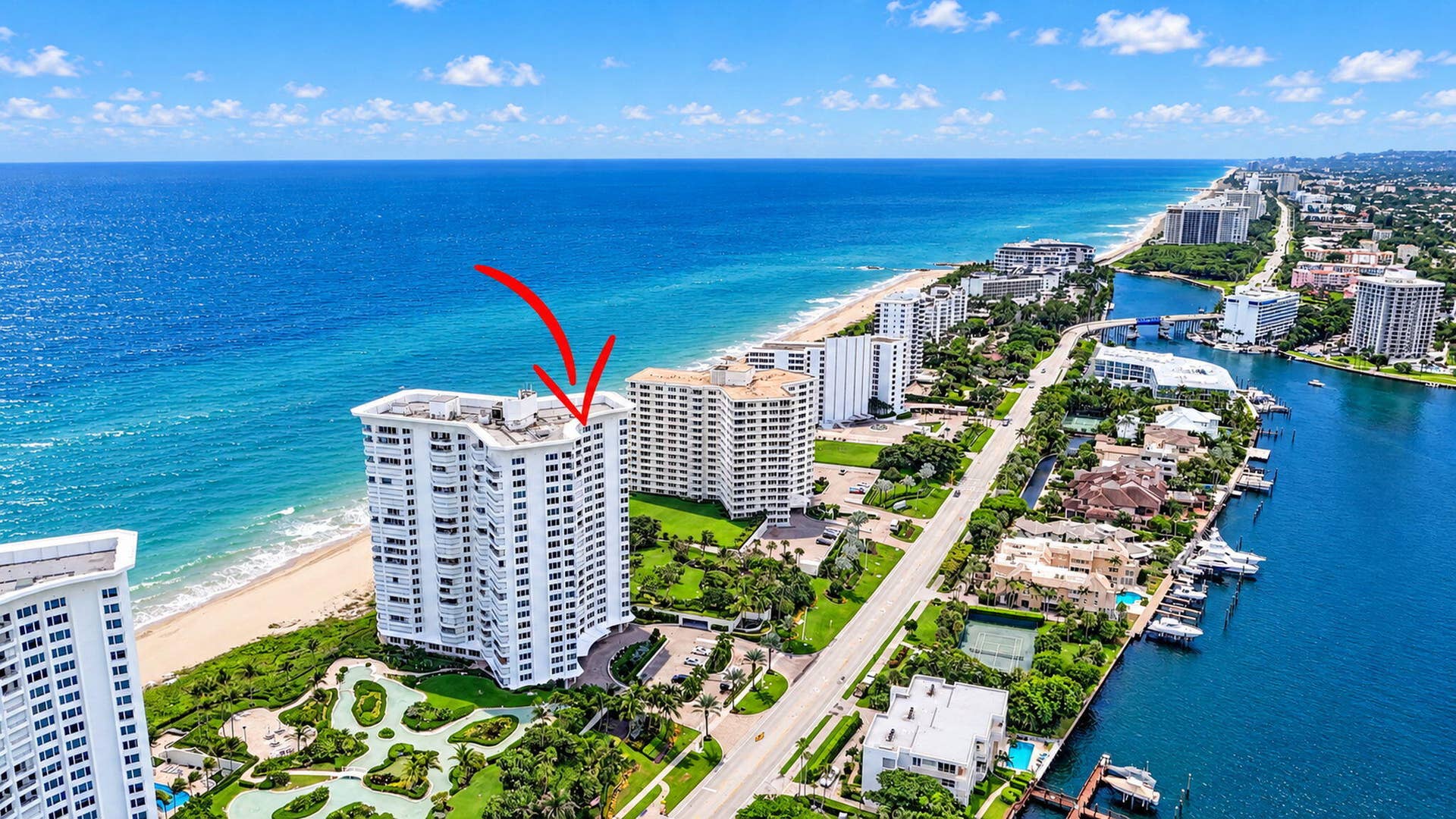 550 S Ocean Boulevard, #2209, Boca Raton, FL 33432 Aerial