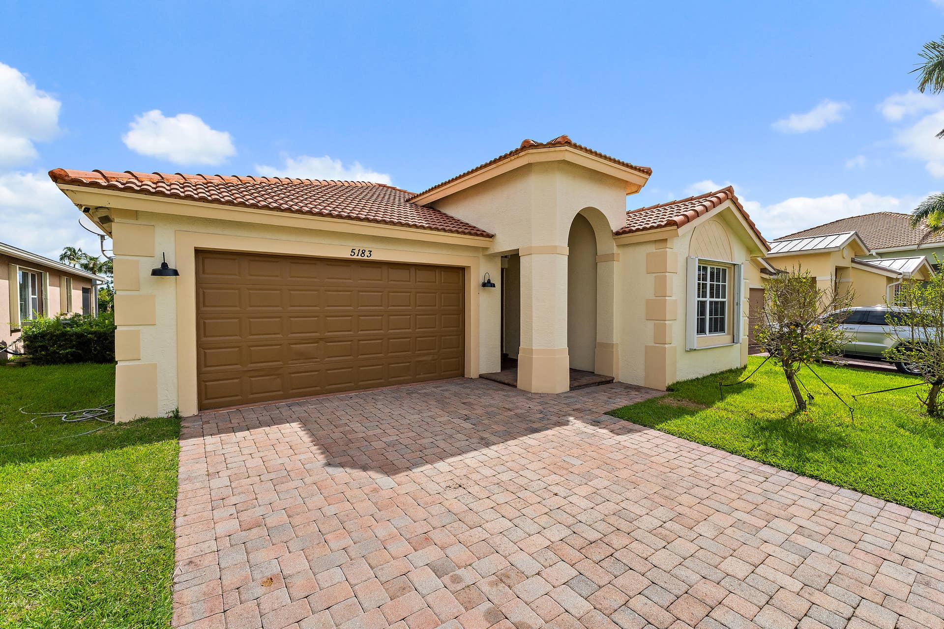 5183 SE Graham Drive, Stuart, FL 34997 Large Garage and ample room to park in the driveway.