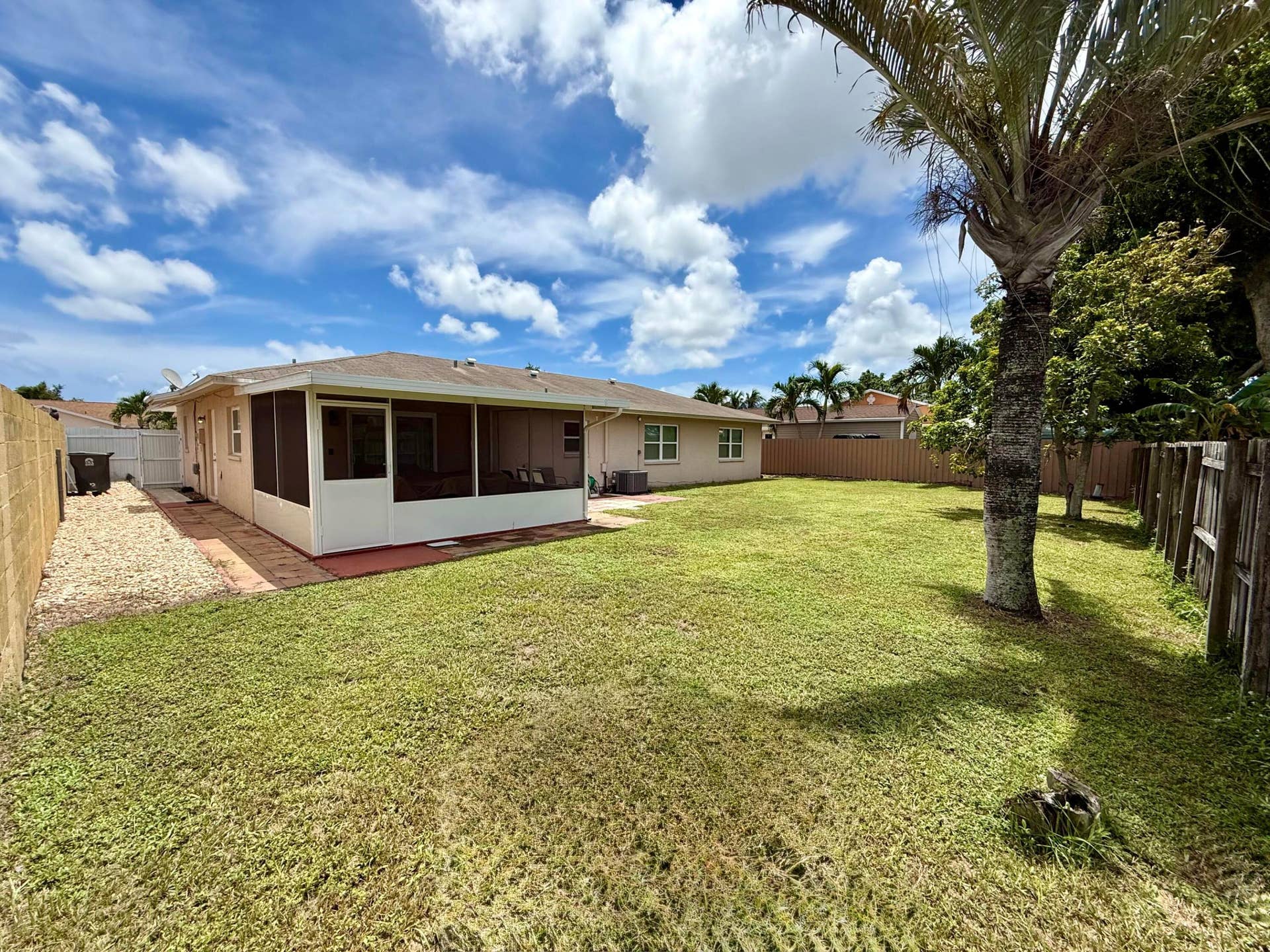 1403 W Libby Drive, West Palm Beach, West Palm Beach, FL 33406 Large Fully Fenced Backyard