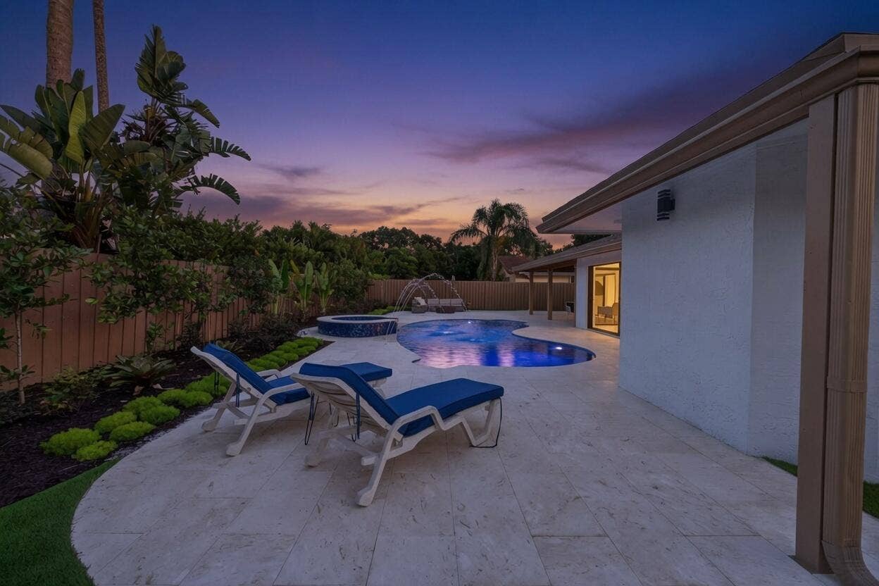 3088 NW 26TH Avenue, Boca Raton, FL 33434 Backyard oasis