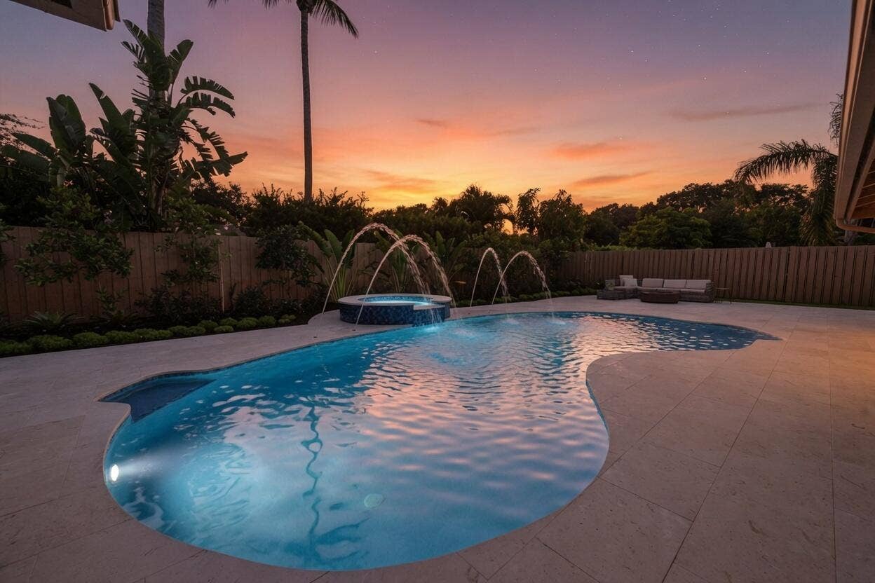 3088 NW 26TH Avenue, Boca Raton, FL 33434 Backyard oasis