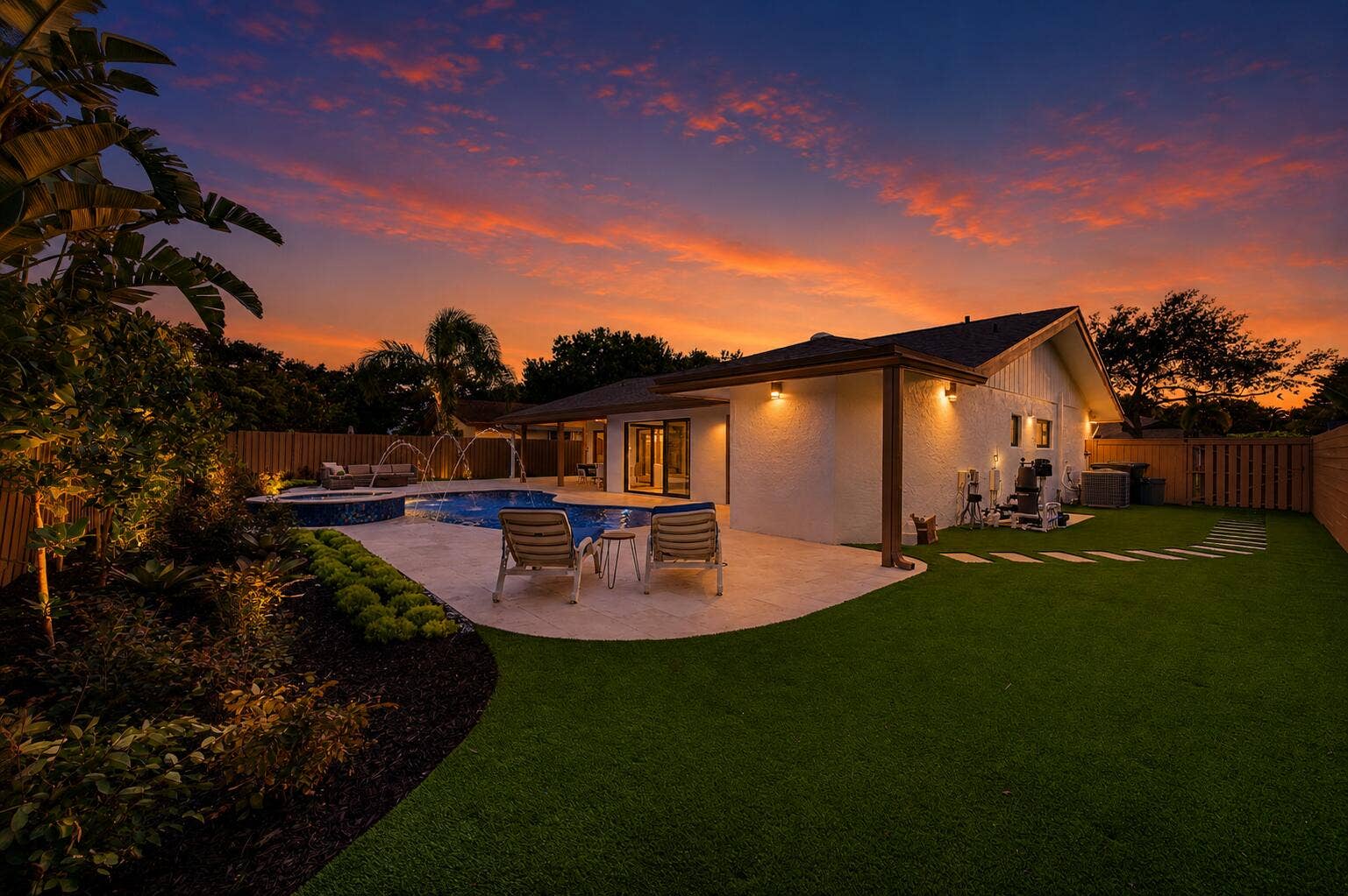 3088 NW 26TH Avenue, Boca Raton, FL 33434 Backyard oasis