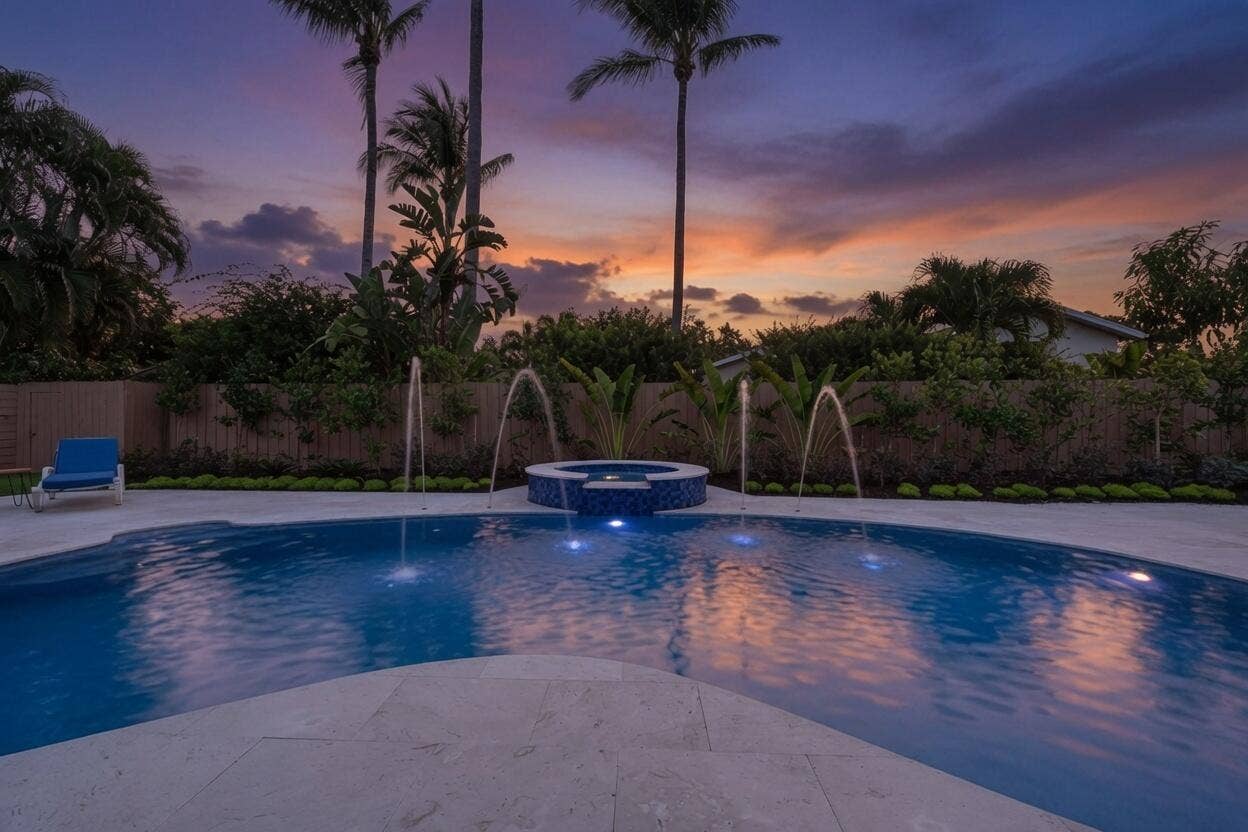 3088 NW 26TH Avenue, Boca Raton, FL 33434 Backyard oasis