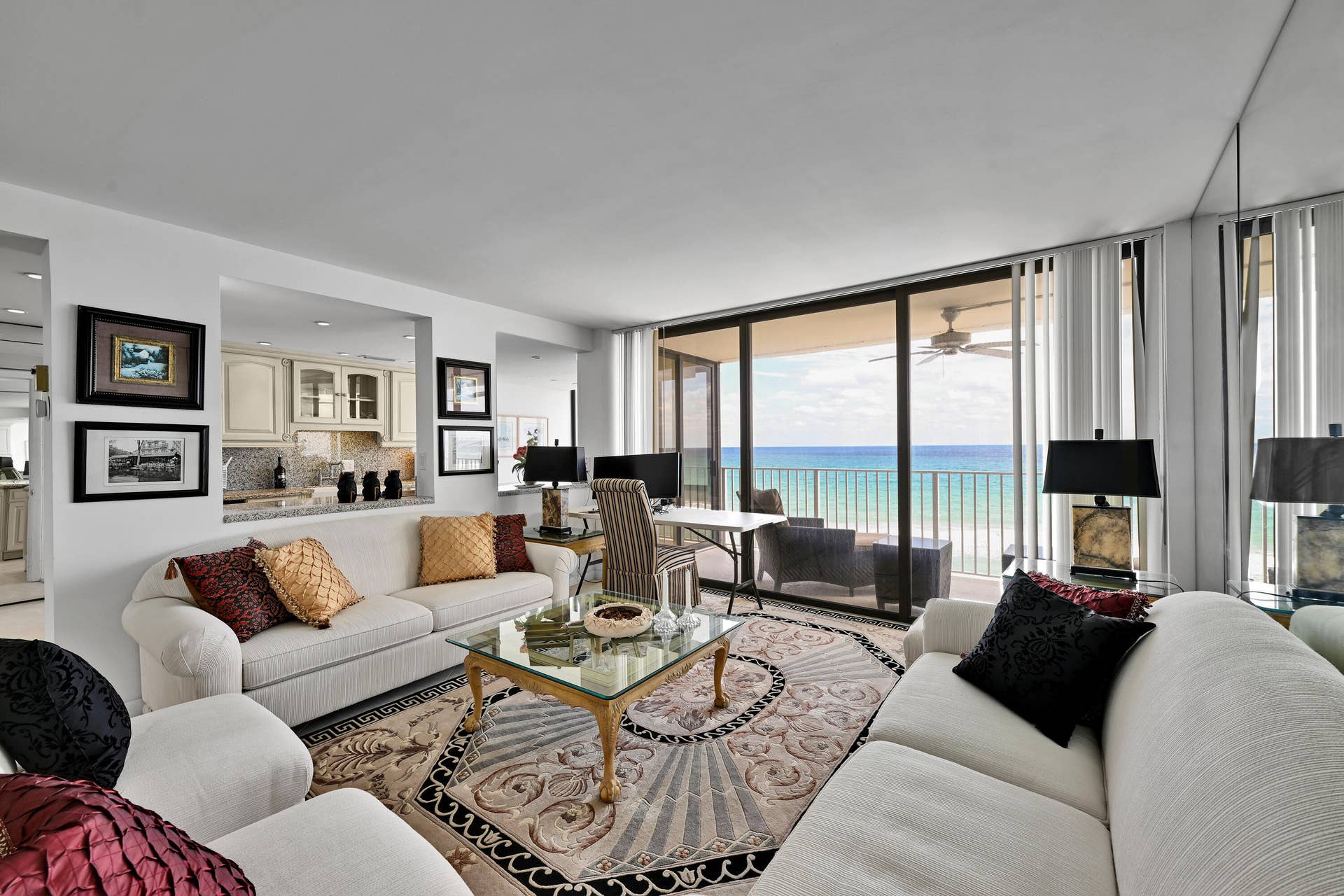 3590 S Ocean Boulevard, #703, South Palm Beach, South Palm Beach, FL 33480 Mayfair Unit 703 living