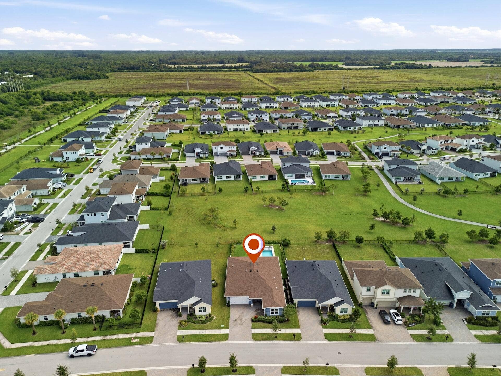 Aerial Neighborhood