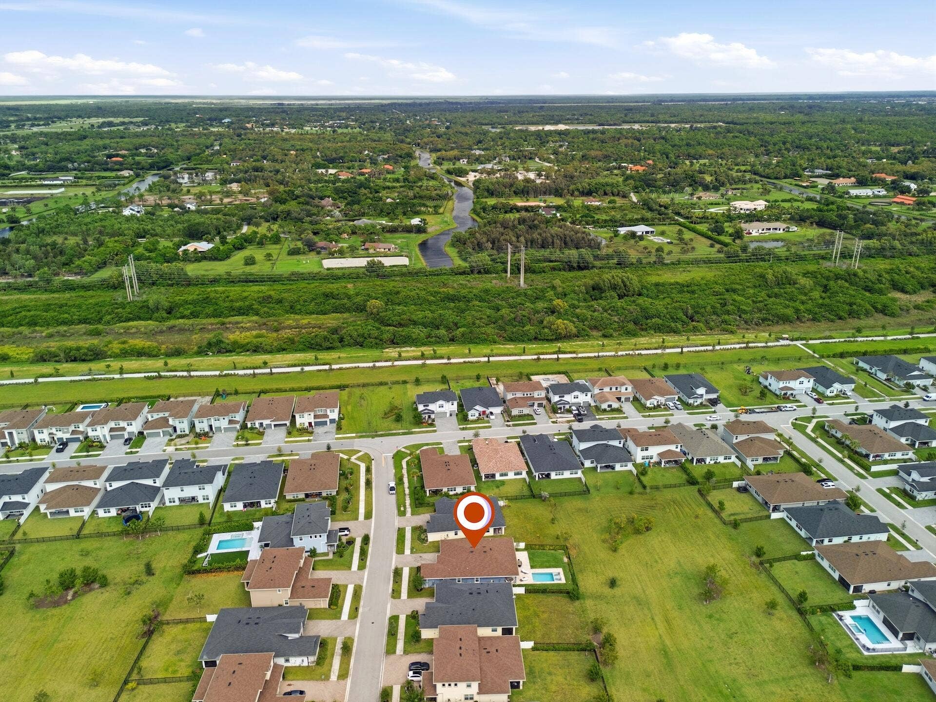 Aerial Neighborhood
