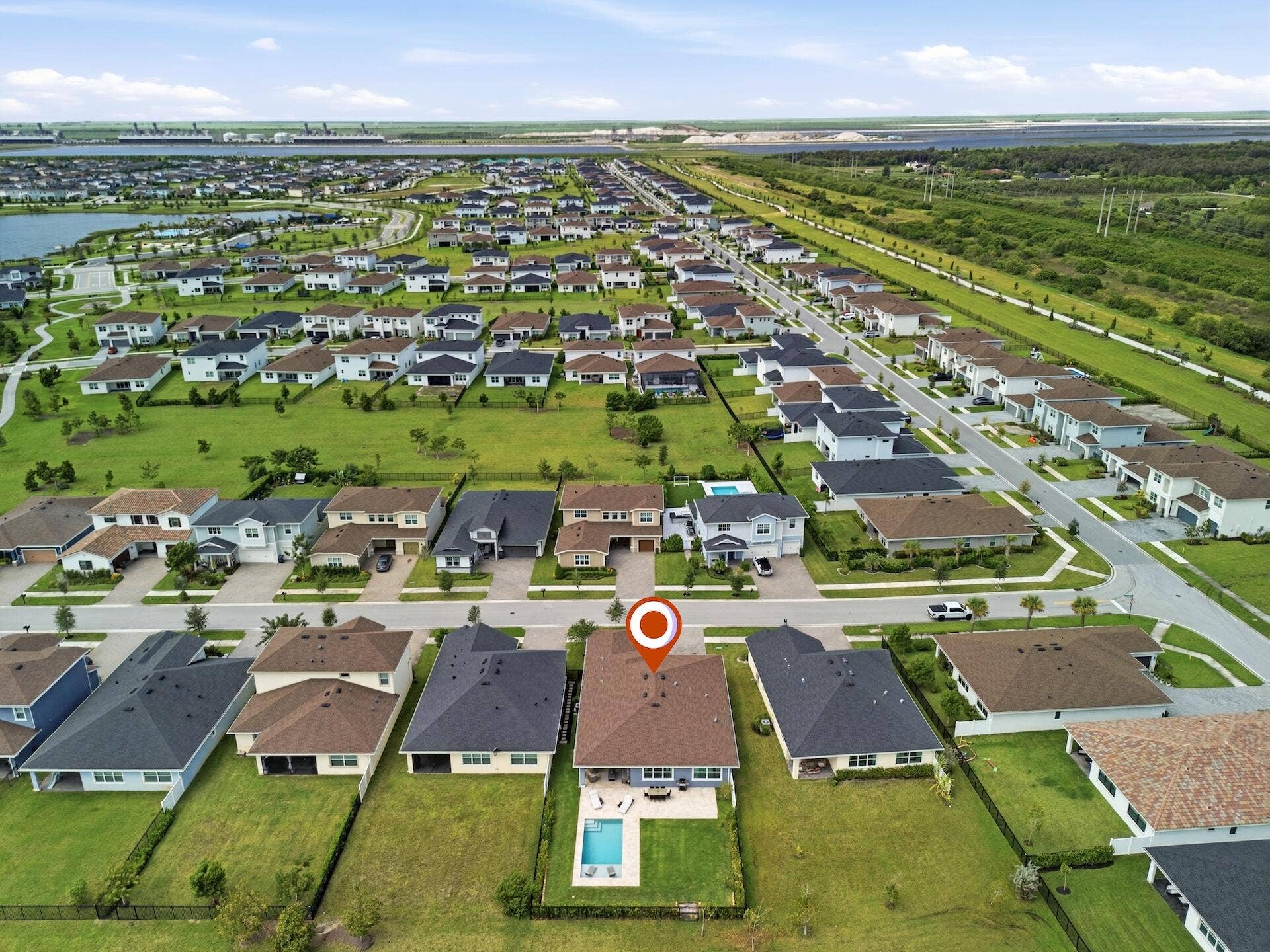 Aerial Neighborhood