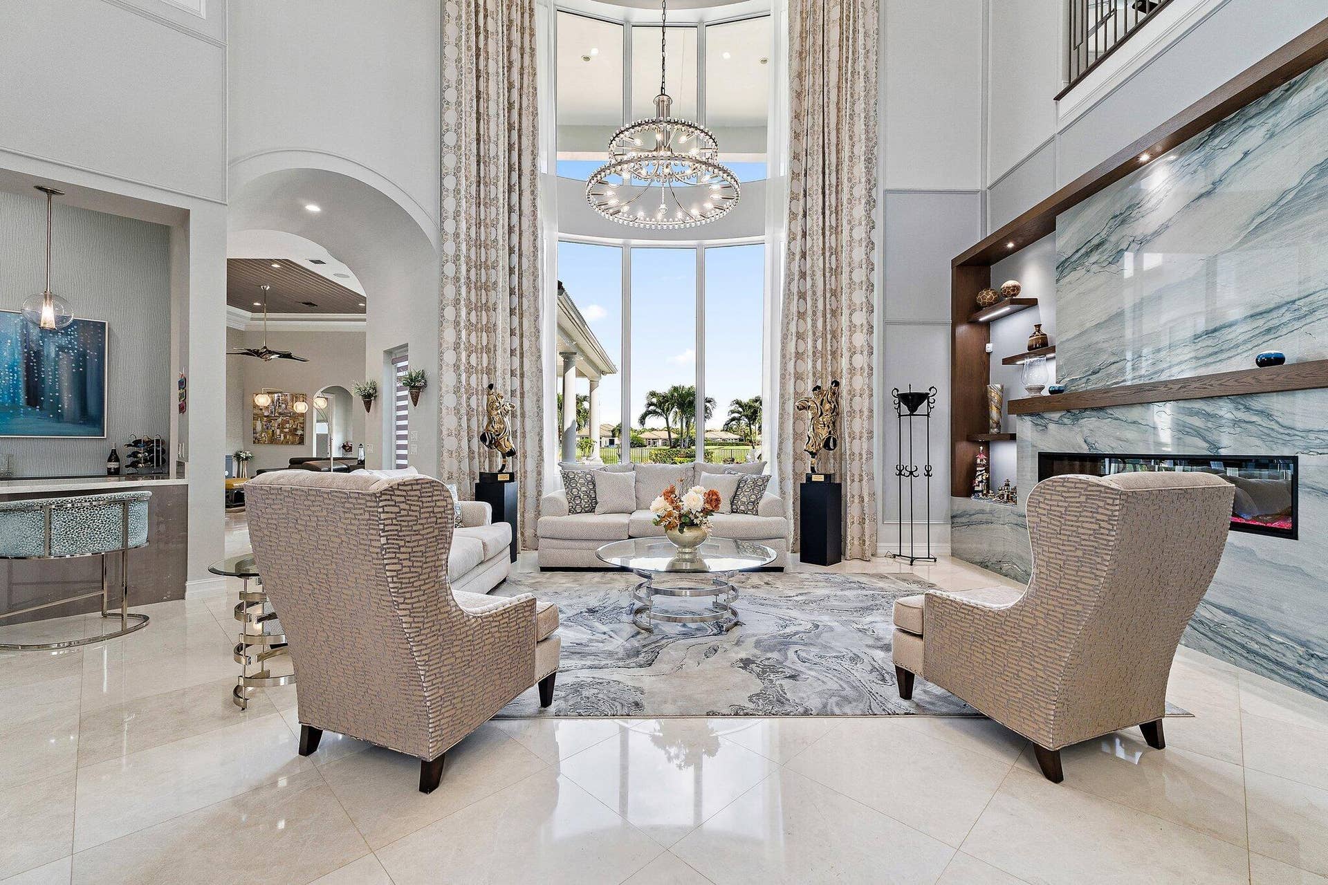 floor to ceiling windows allow abundant natural light!