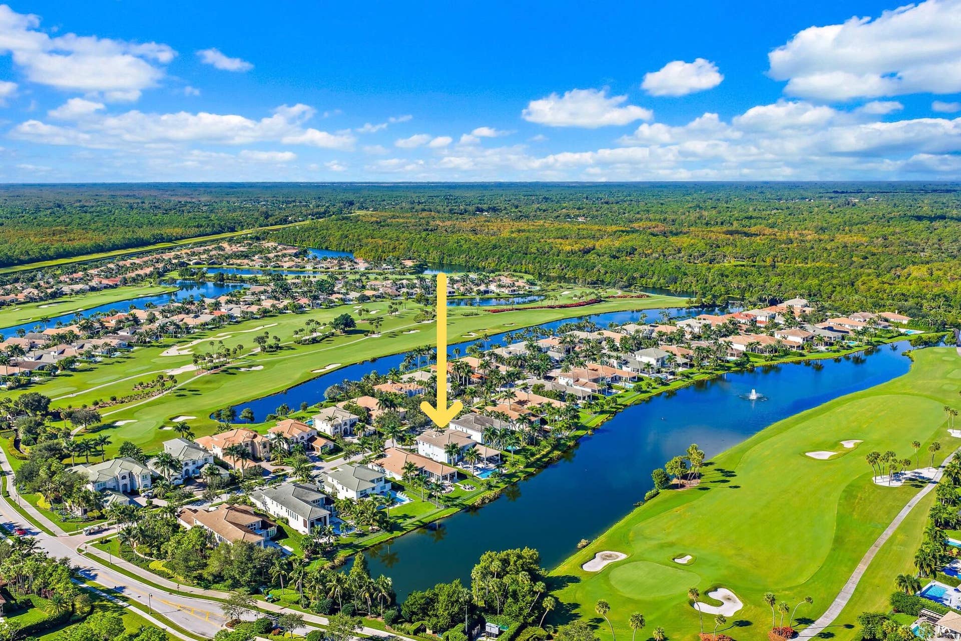 Lake + Golf Views