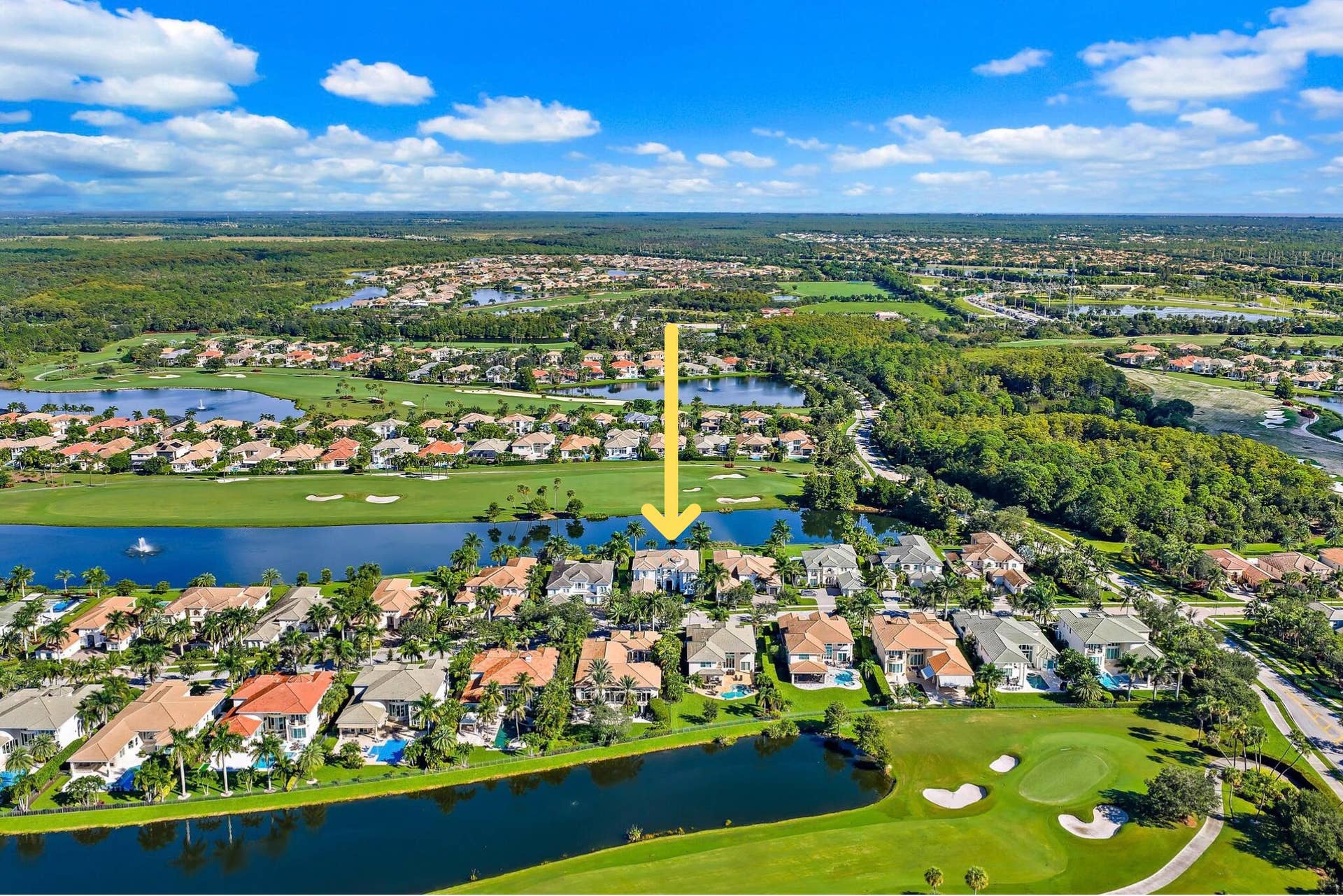 largest lots + homes on Elena