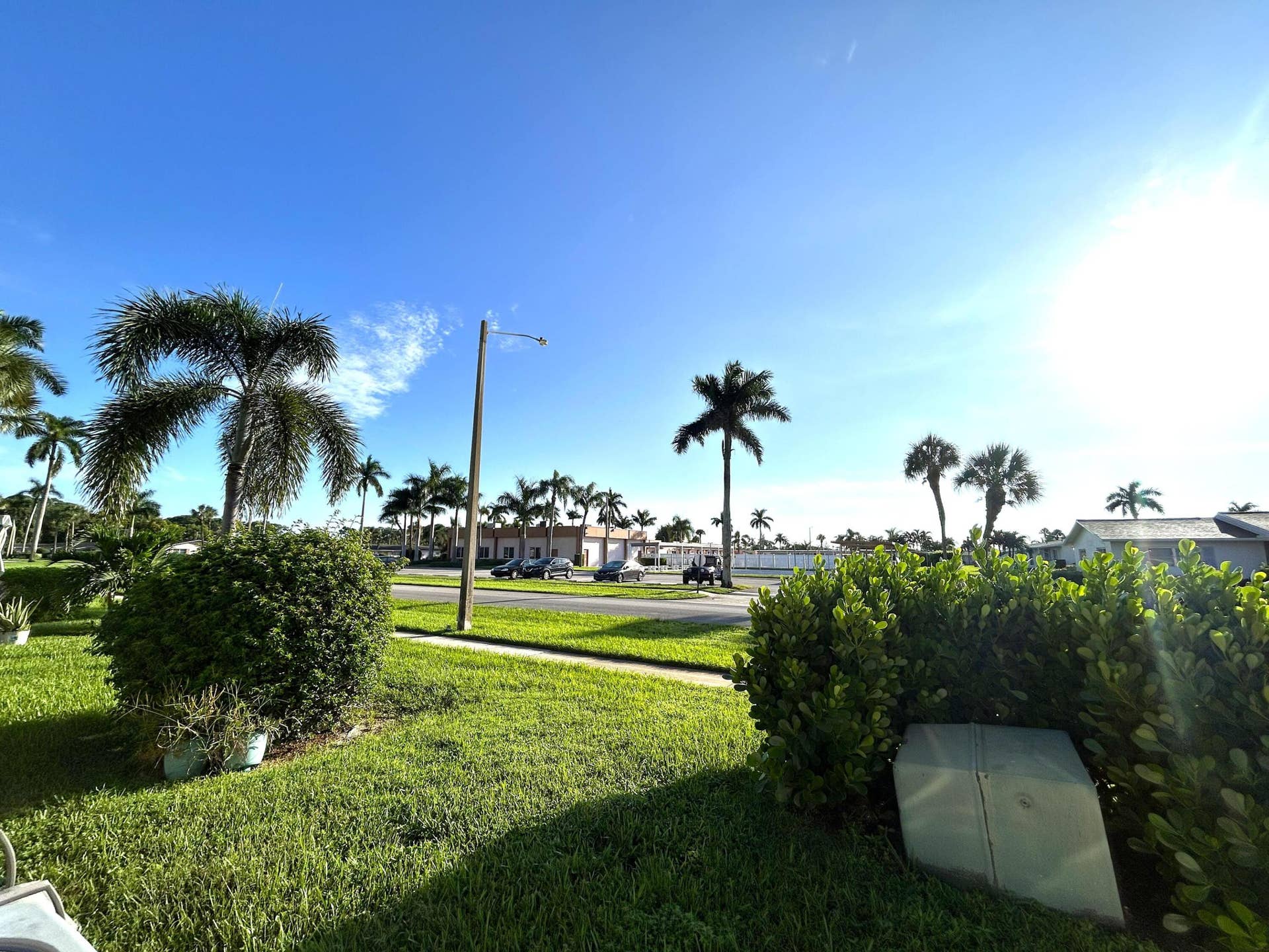 2653 Dudley Drive W, #F, West Palm Beach, FL 33415 VIEW OF THE CLUBHOUSE