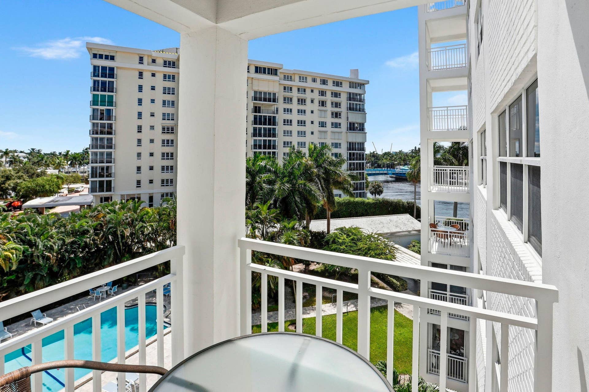1000 Lowry Street, #5G, Delray Beach, FL 33483 Intracoastal / Pool View