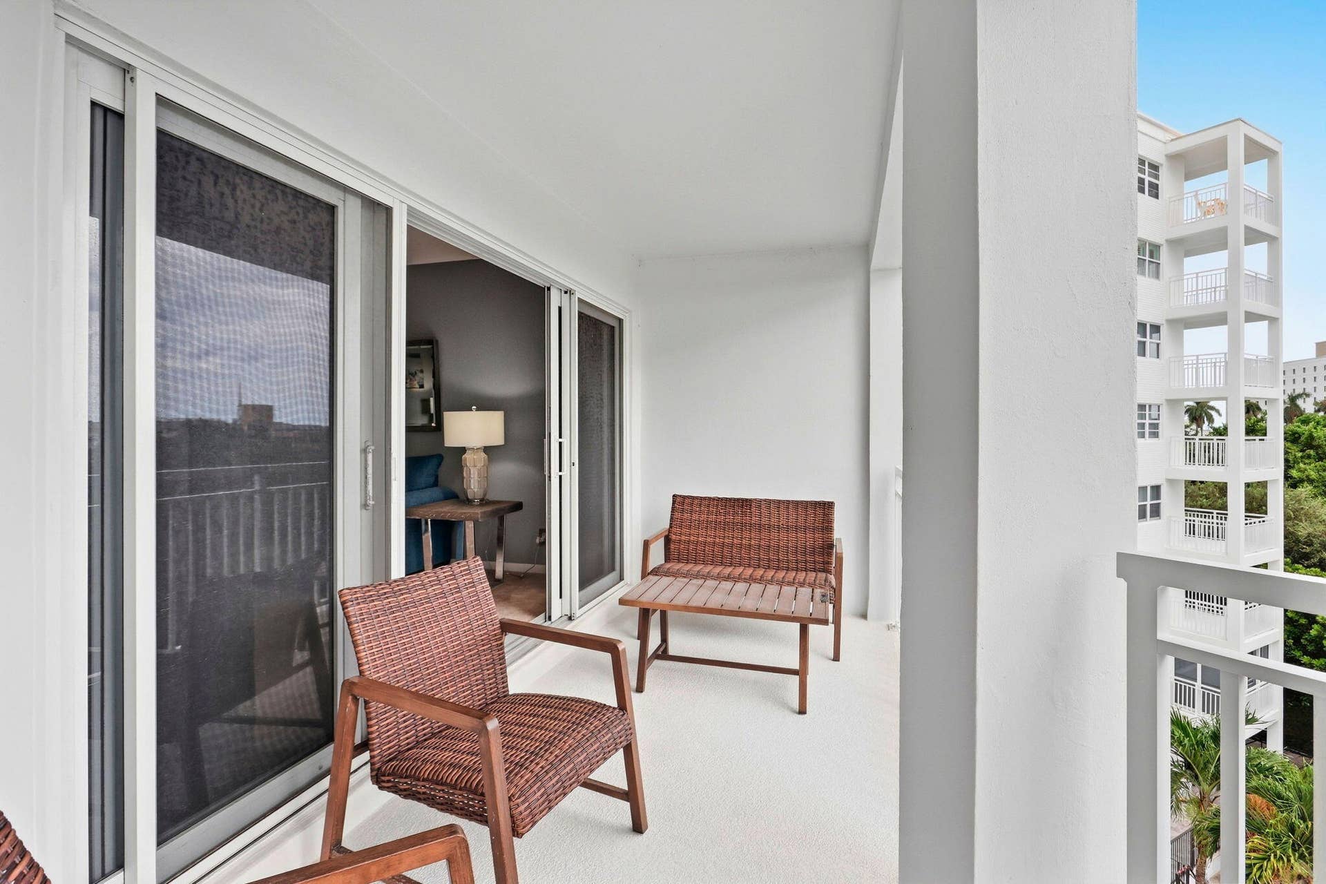 1000 Lowry Street, #5G, Delray Beach, FL 33483 Large balcony