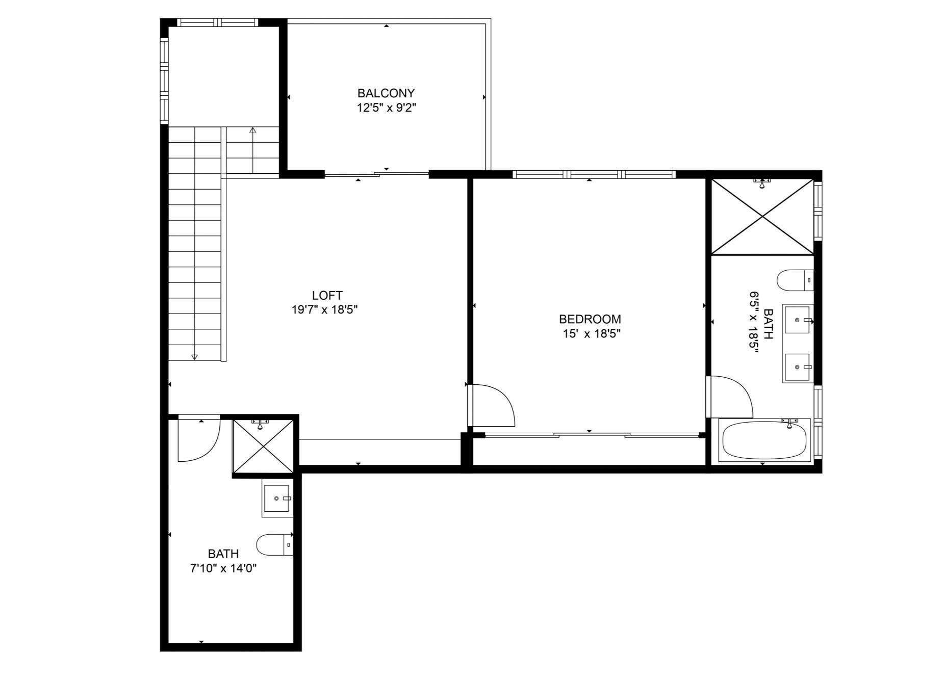 Upstairs Plan