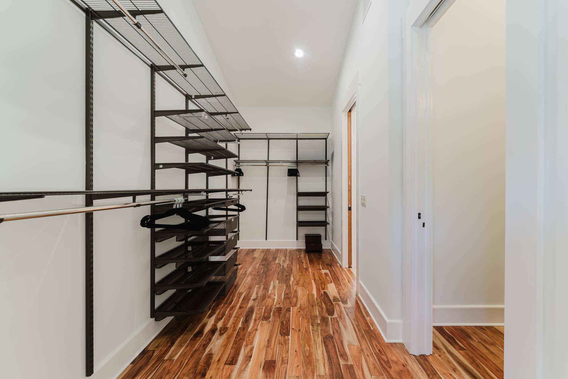 Downstairs Primary Closet