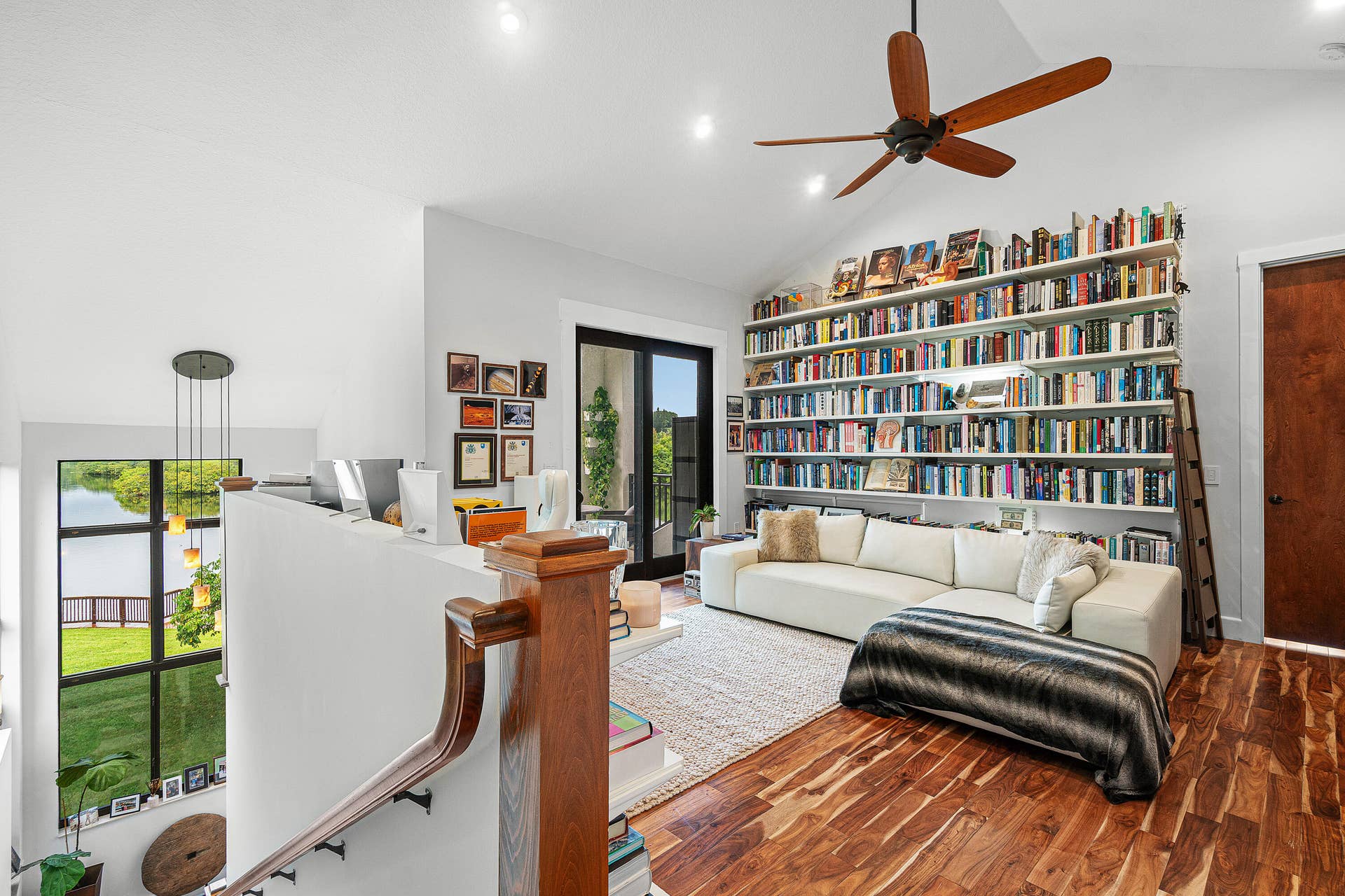 Upstairs Living