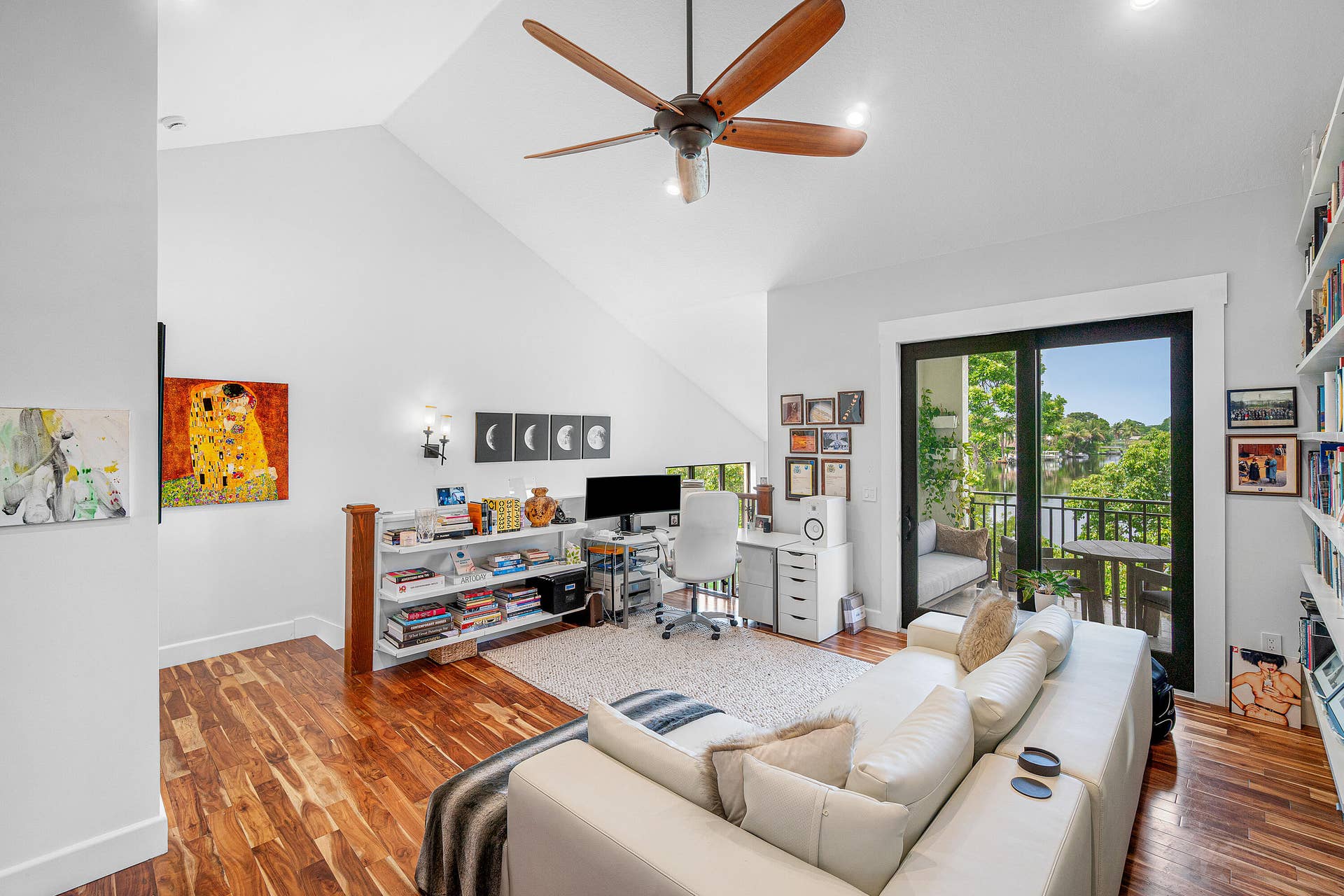 Upstairs Living