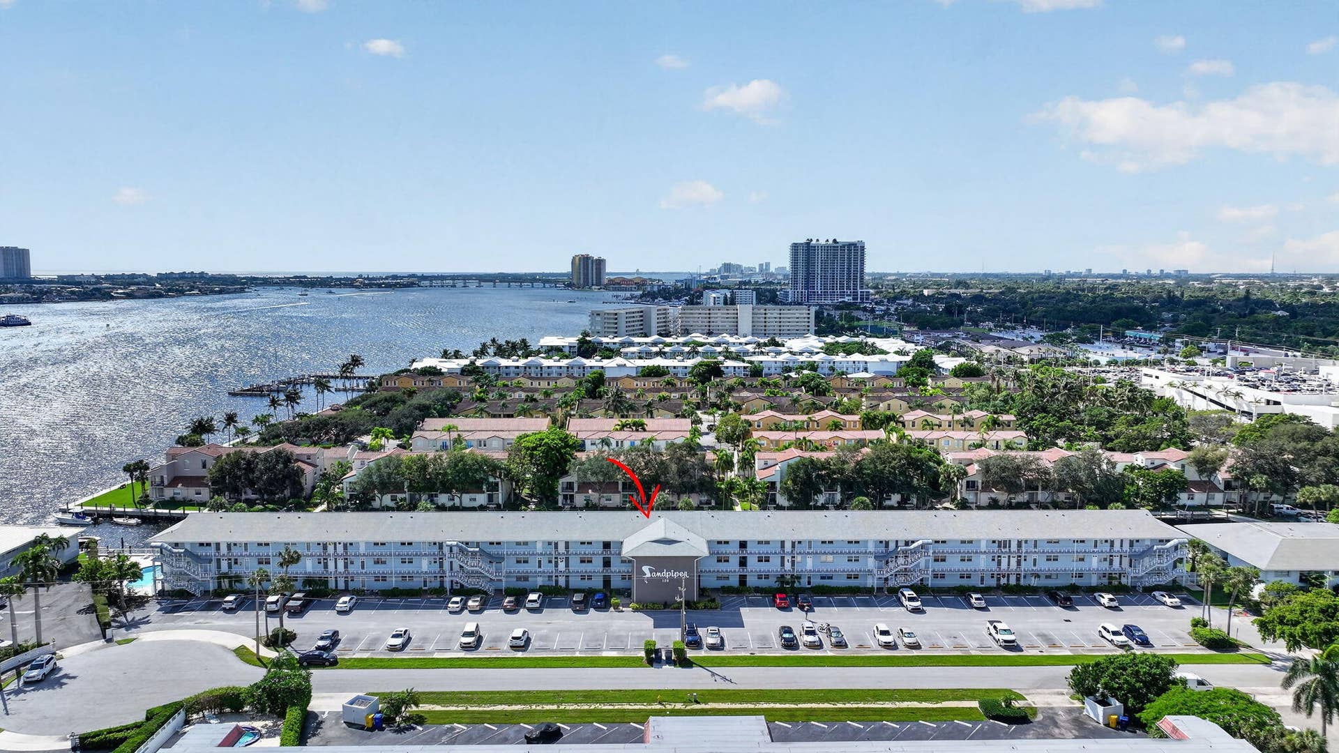 120 Lehane Terrace, #308, North Palm Beach, FL 33408 Aerial View