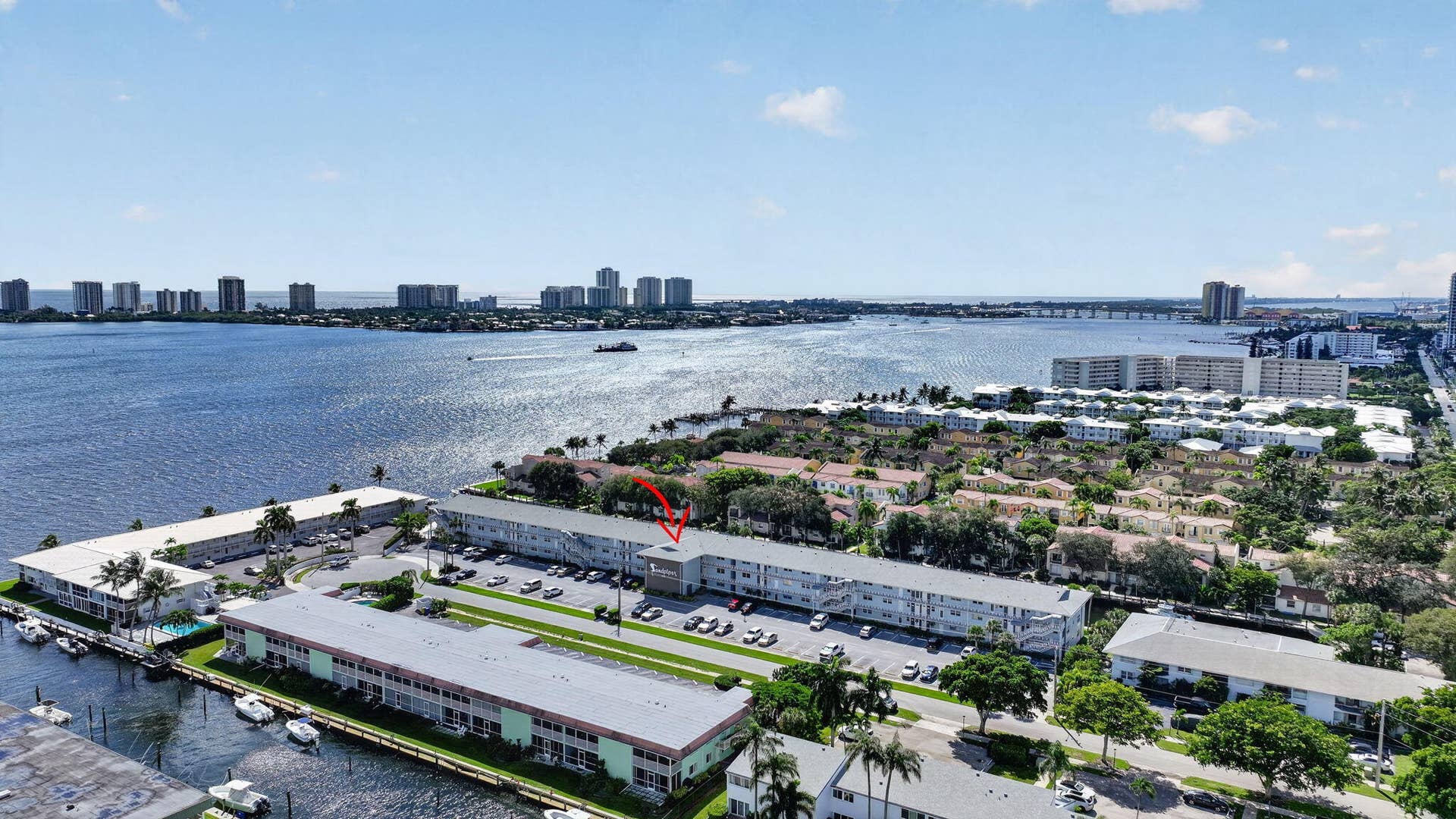 120 Lehane Terrace, #308, North Palm Beach, FL 33408 Aerial View
