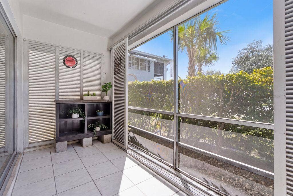 Enclosed patio