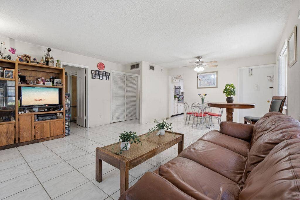 Large living dining areas