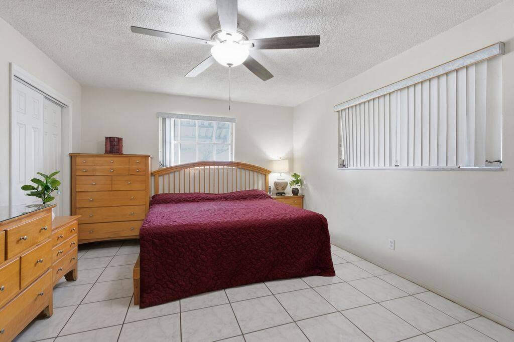 Master Bedroom lots of windows for light and bright bedroom with ensuite bath