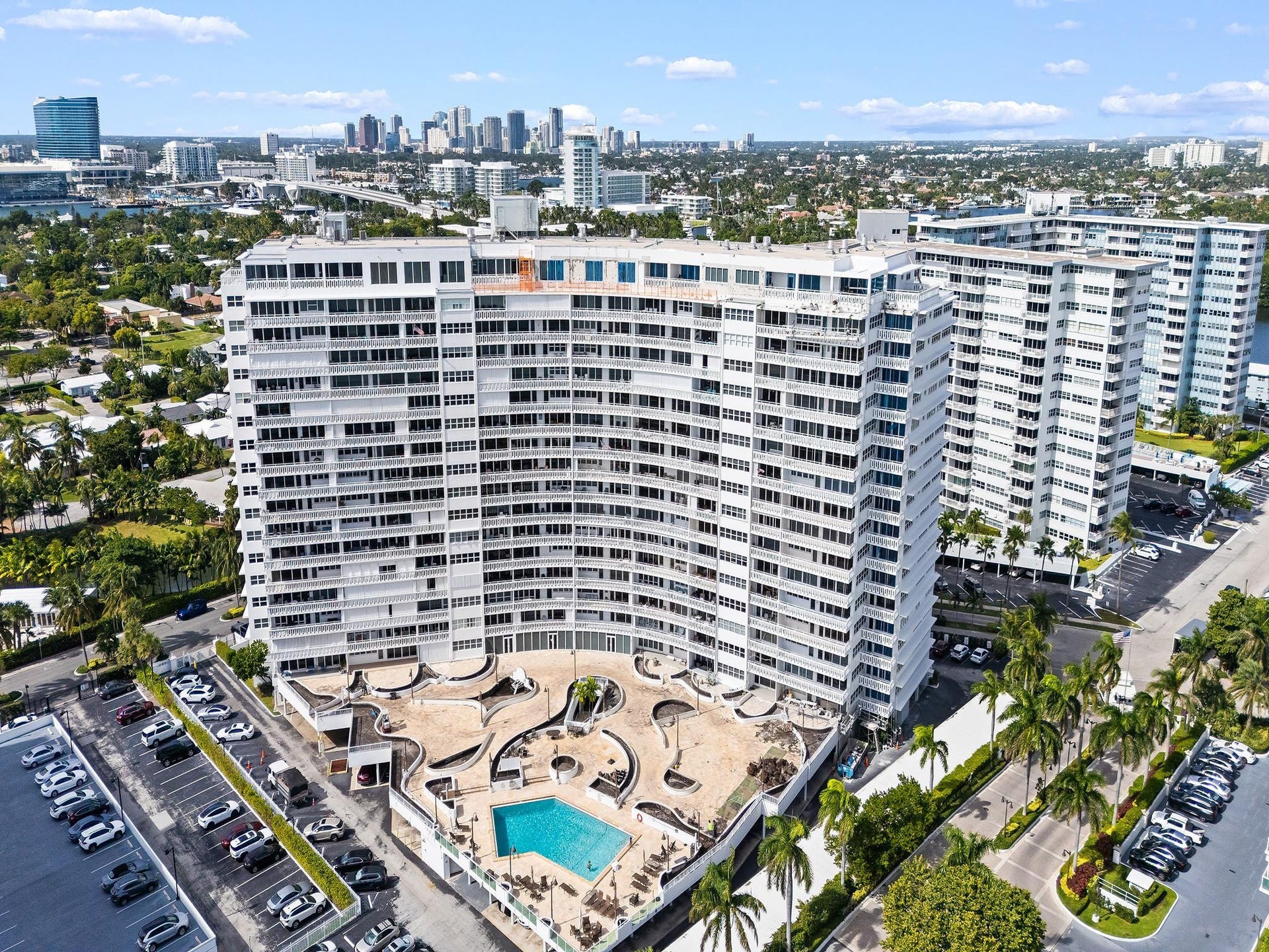 2000 S Ocean Drive, #709, Fort Lauderdale, FL 33316 Birds eye view of the building