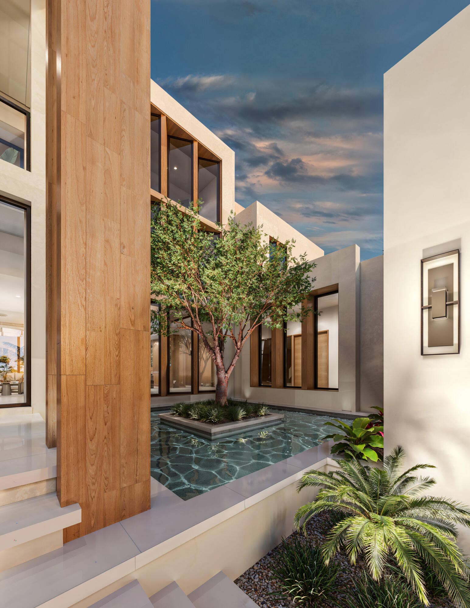 1721 SE 7th Street, Fort Lauderdale, FL 33316 Entry Courtyard