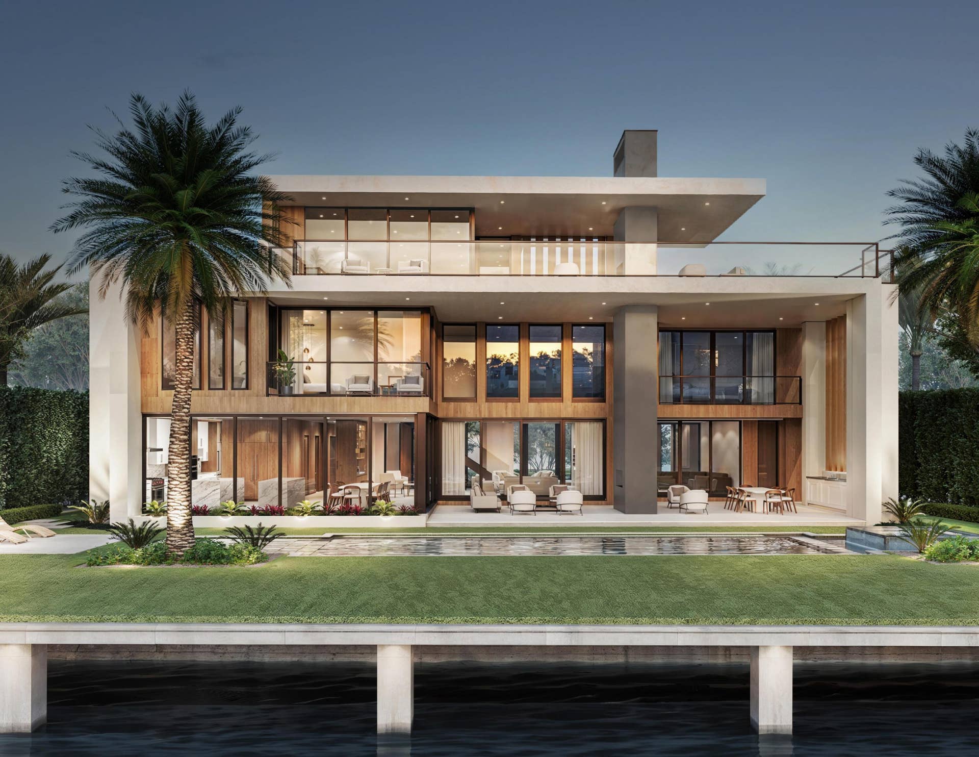1721 SE 7th Street, Fort Lauderdale, FL 33316 Rear view from Waterfront