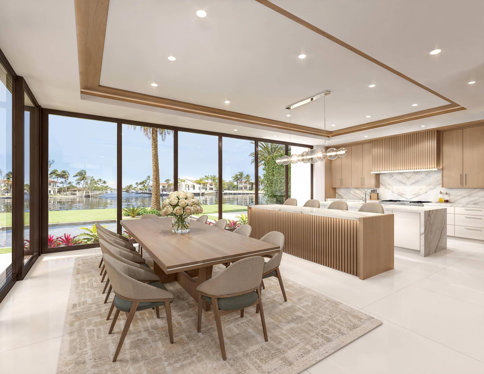 1721 SE 7th Street, Fort Lauderdale, FL 33316 Kitchen and dining room