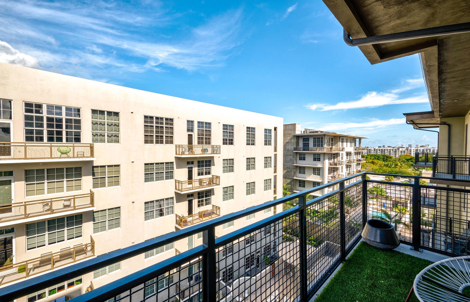 705 balcony looking east
