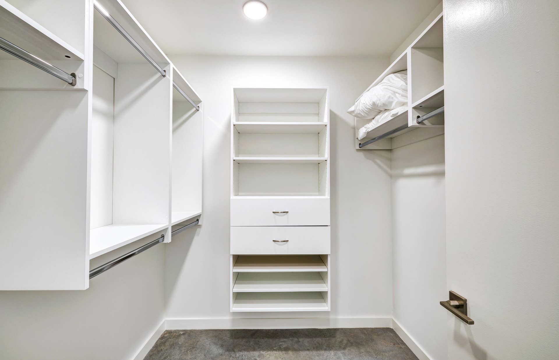 Master walk in closet