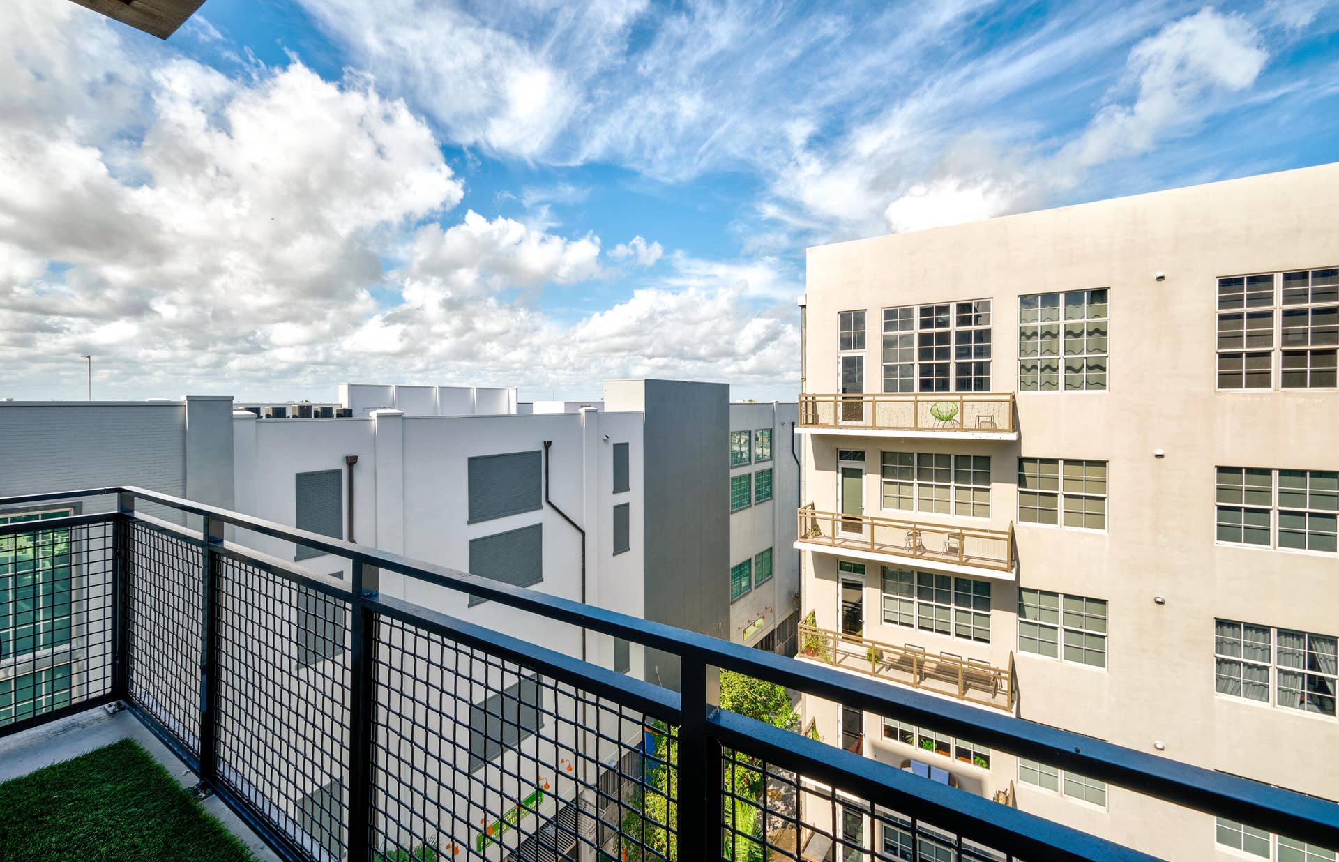 705 balcony looking west
