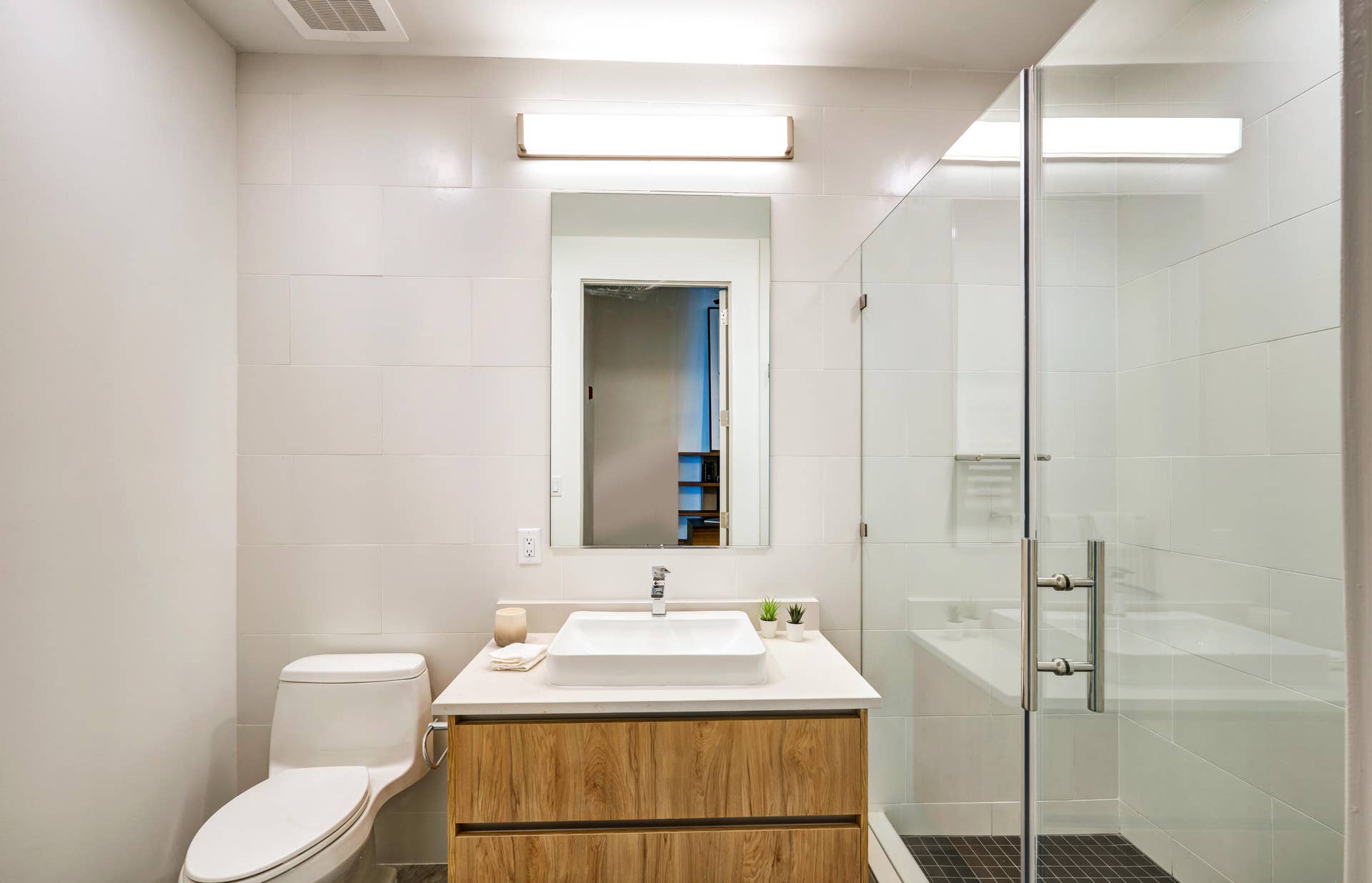 Spare bathroom
