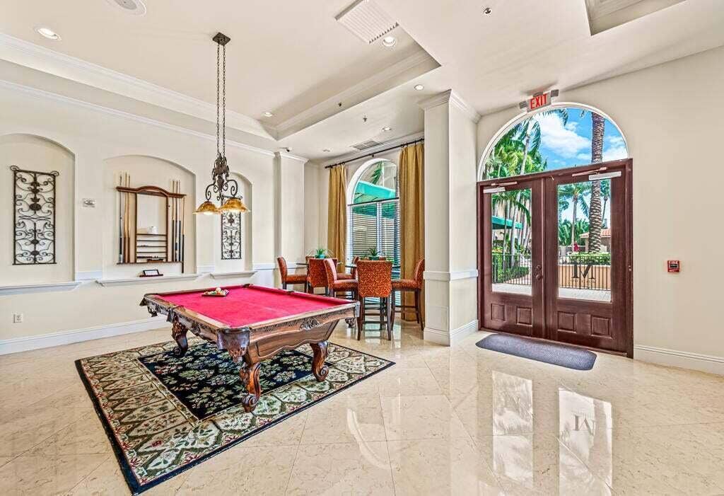 616 Clearwater Park Road, West Palm Beach, FL 33401 1112 Community Room Billards Table