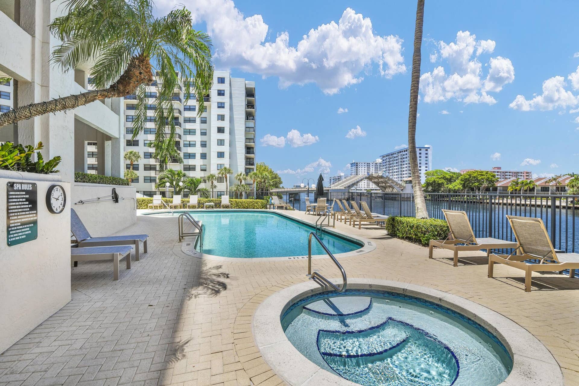 2880 NE 14TH ST Causeway, #213, Pompano Beach, FL 33062 Heated pool and spa.