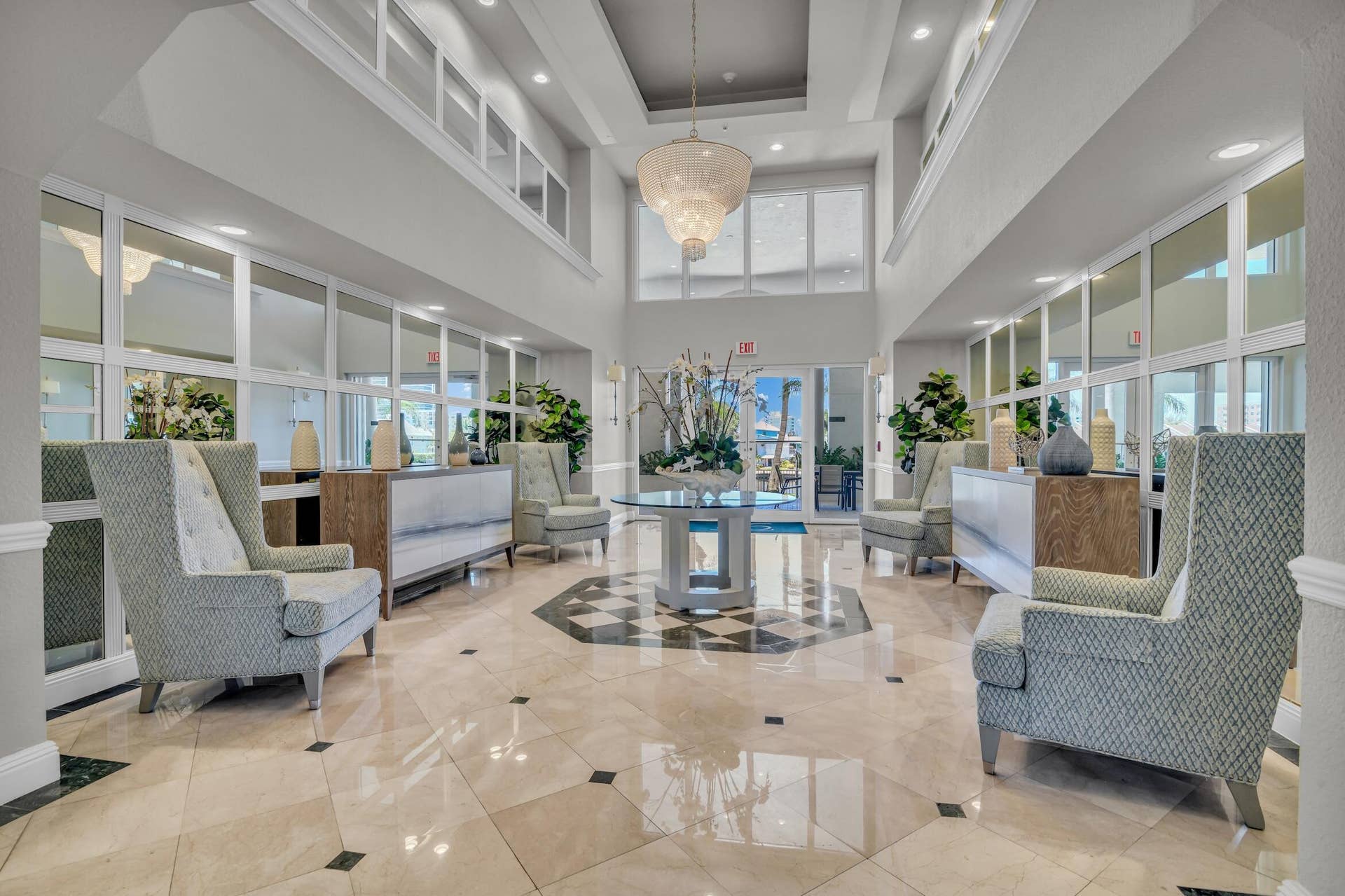 2880 NE 14TH ST Causeway, #213, Pompano Beach, FL 33062 Lobby Entrance.
