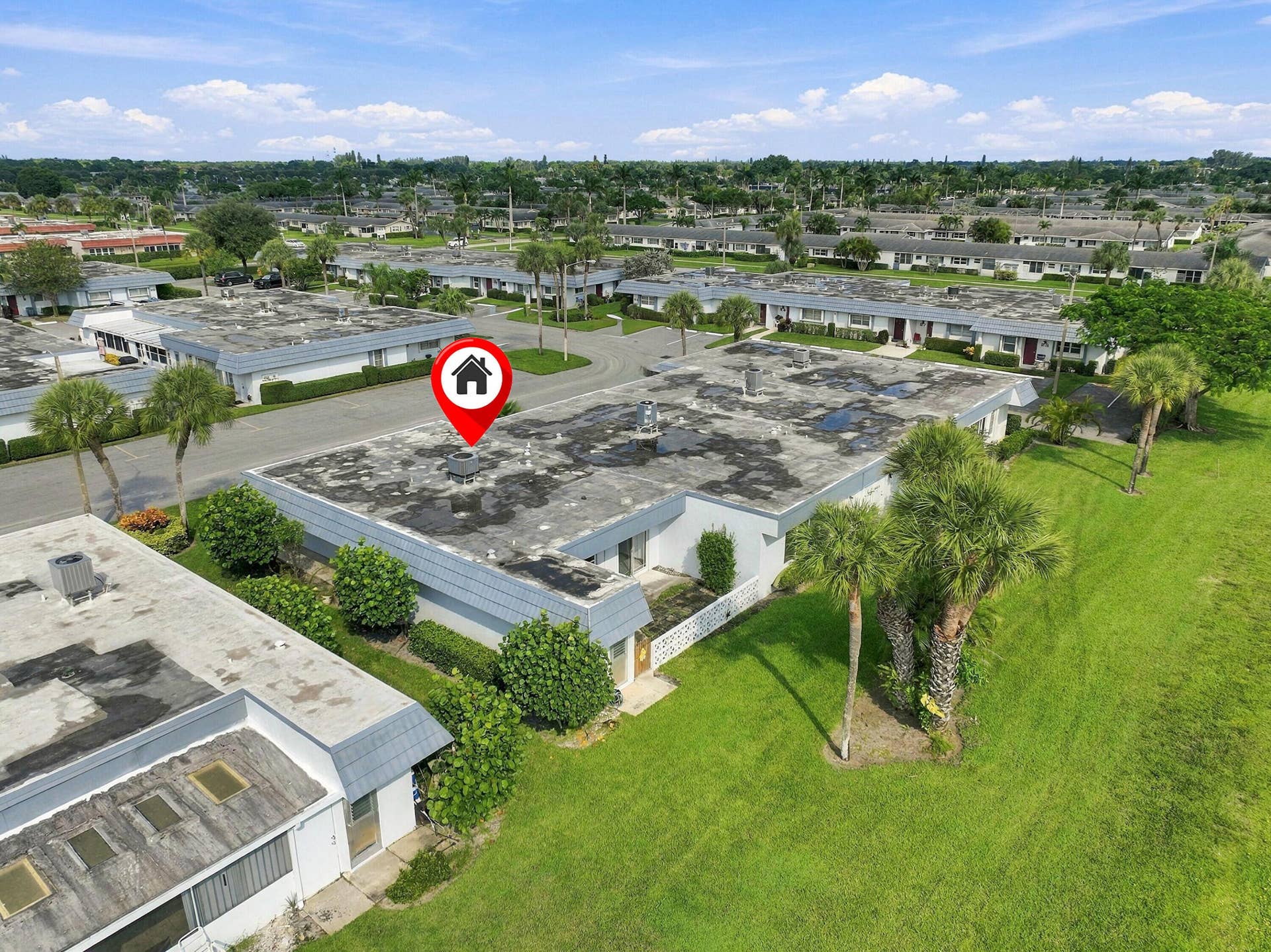 2886 FERNLEY Drive E, #32, West Palm Beach, FL 33415 Aerial Neighborhood View
