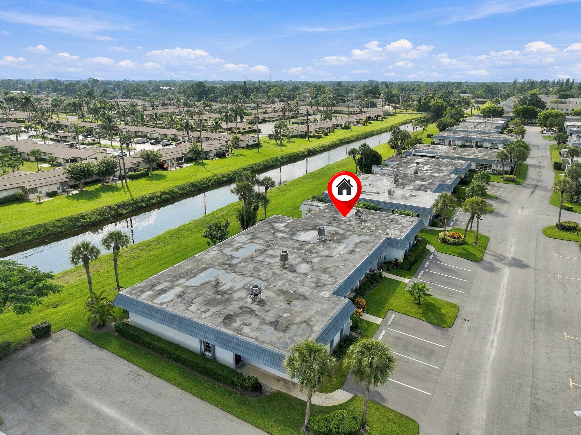 2886 FERNLEY Drive E, #32, West Palm Beach, FL 33415 Aerial Neighborhood View