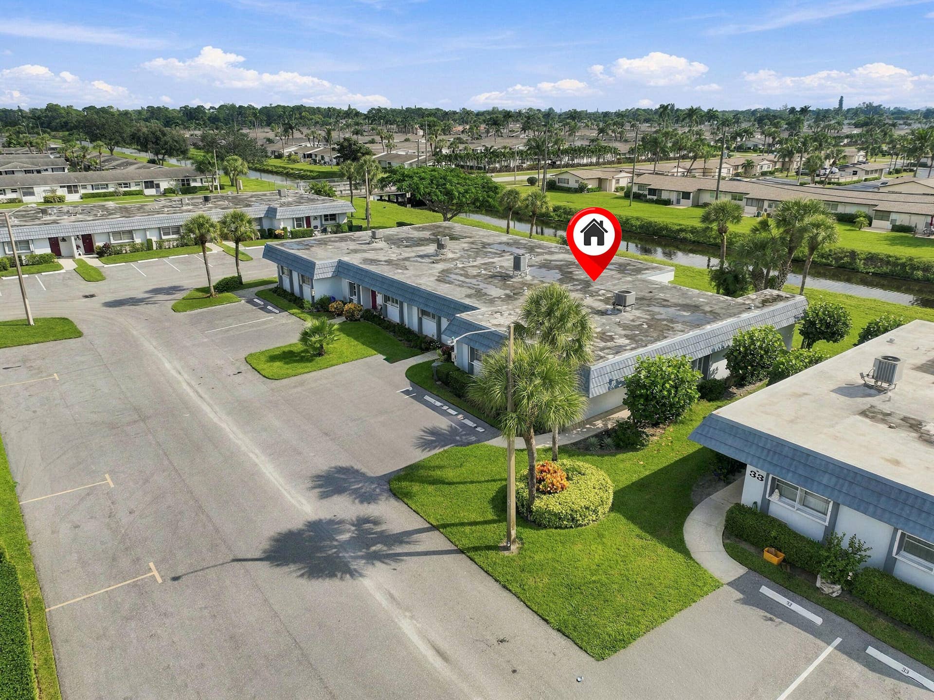 2886 FERNLEY Drive E, #32, West Palm Beach, FL 33415 Aerial Neighborhood View