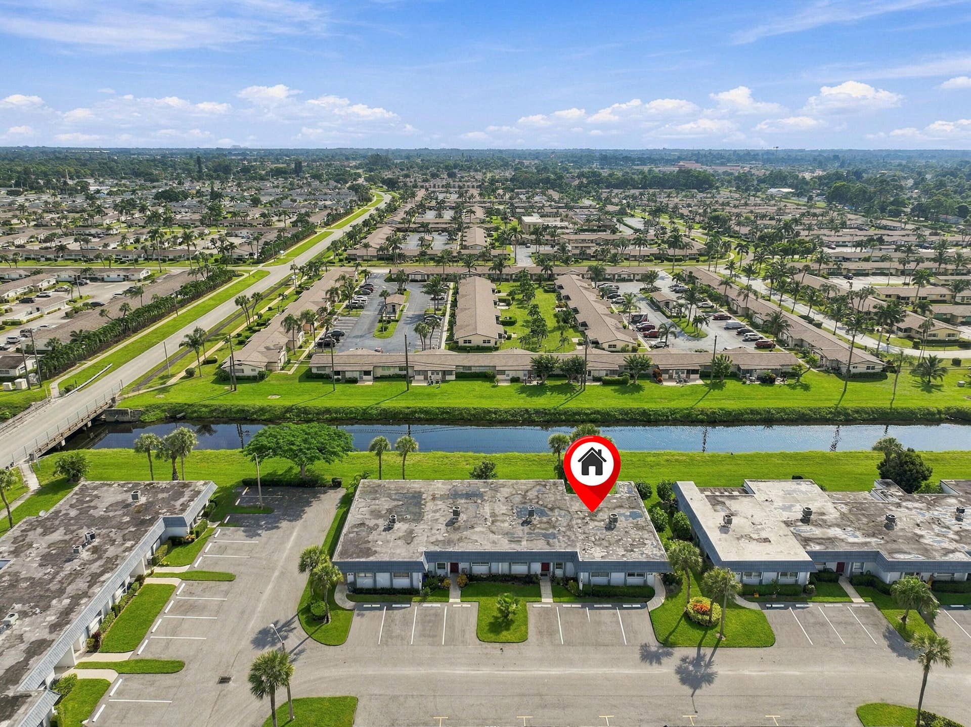 2886 FERNLEY Drive E, #32, West Palm Beach, FL 33415 Aerial Neighborhood View