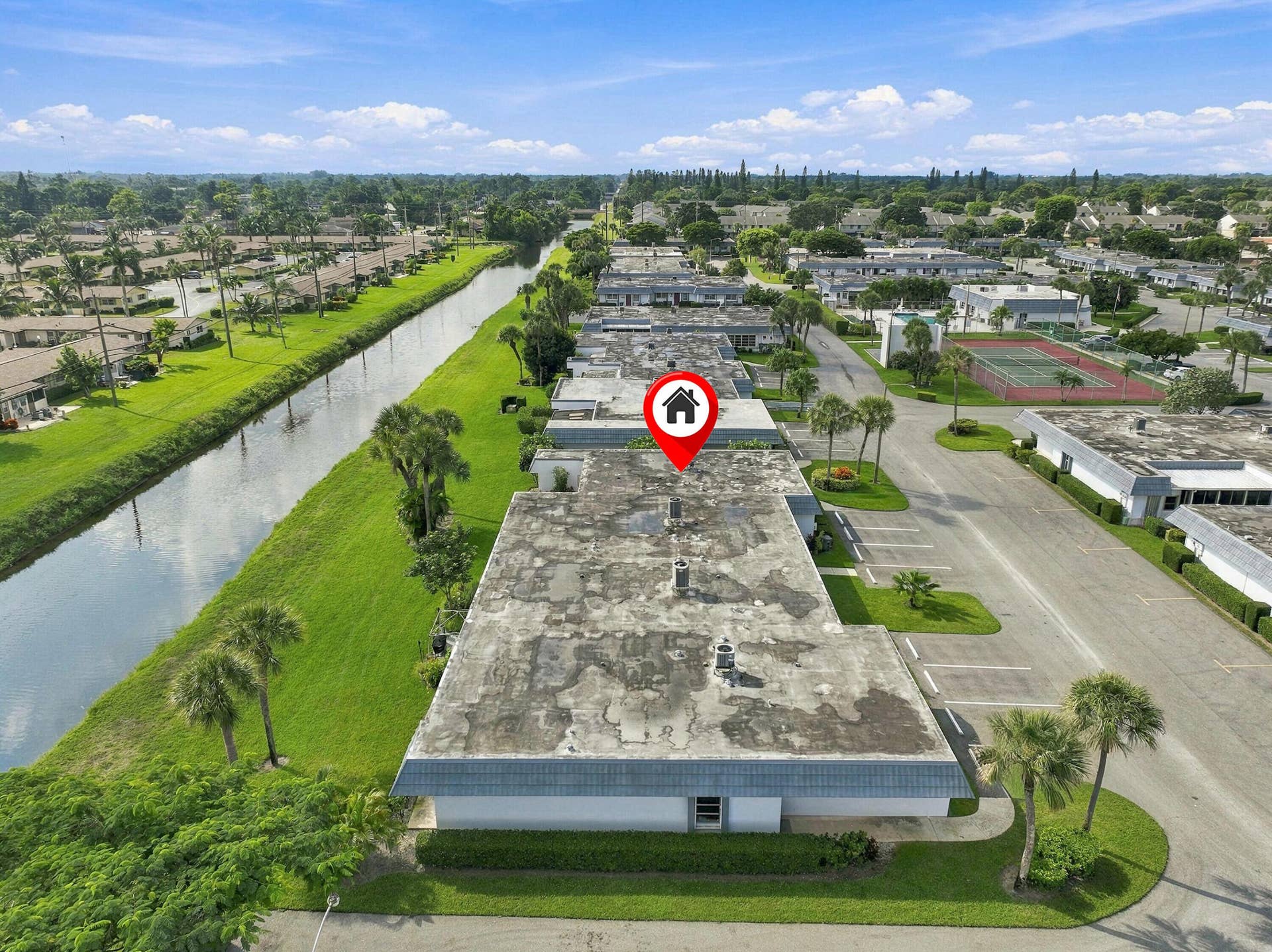 2886 FERNLEY Drive E, #32, West Palm Beach, FL 33415 Aerial Neighborhood View