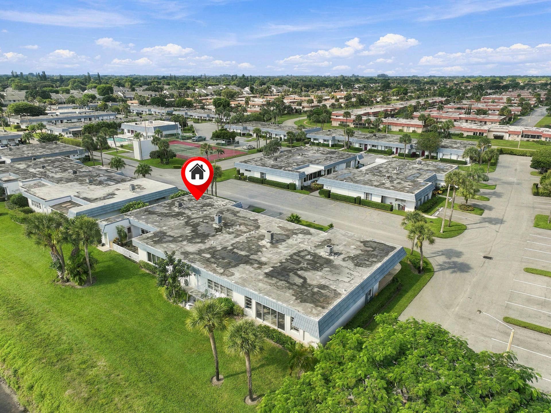 2886 FERNLEY Drive E, #32, West Palm Beach, FL 33415 Aerial Neighborhood View
