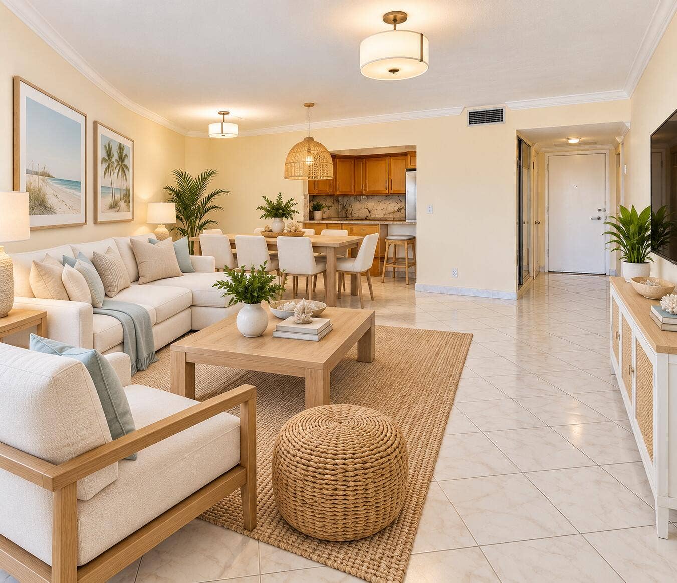 Living and Dinning area