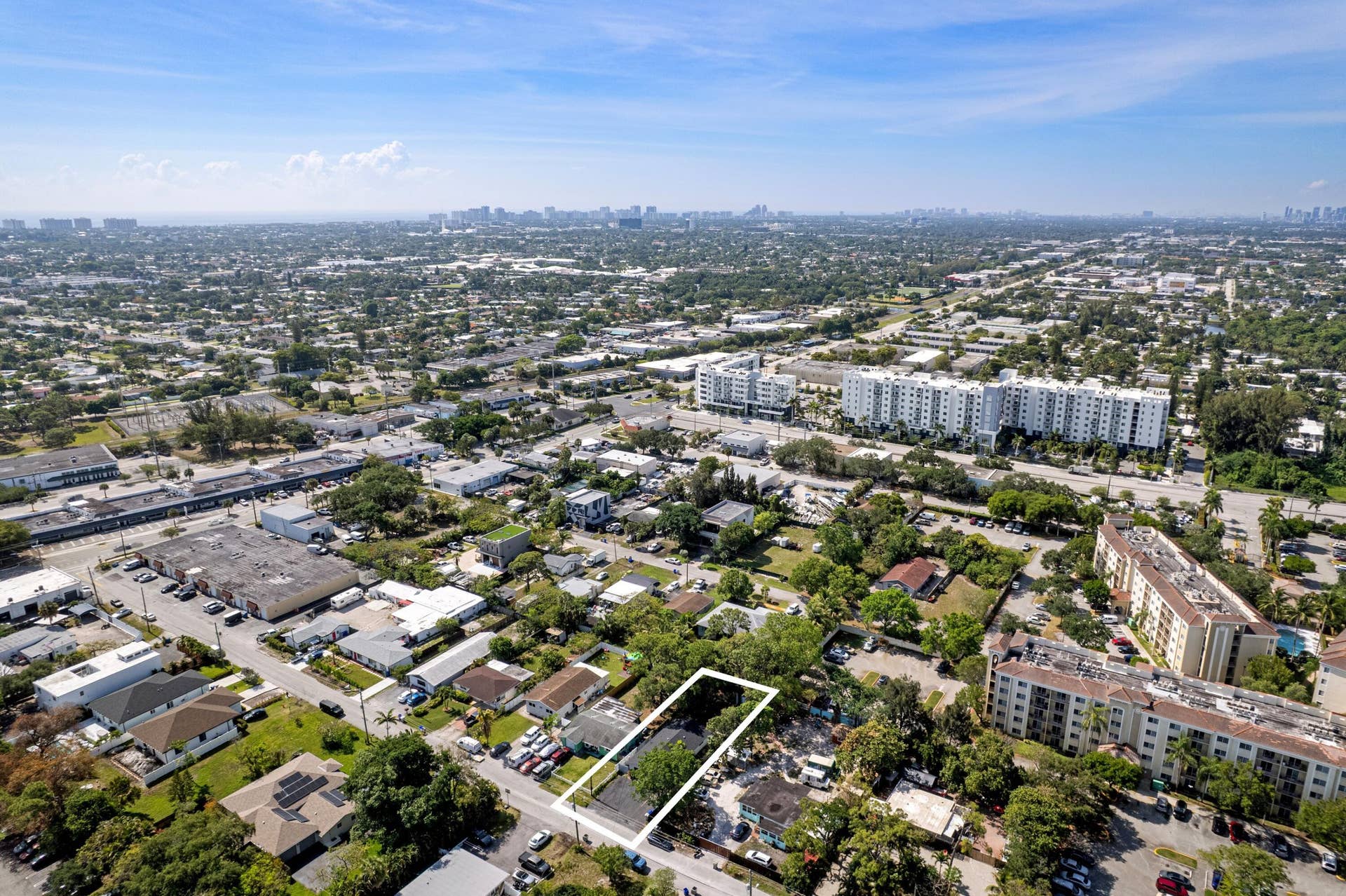 836 SW 13TH Court, Pompano Beach, FL 33060 Aerial View