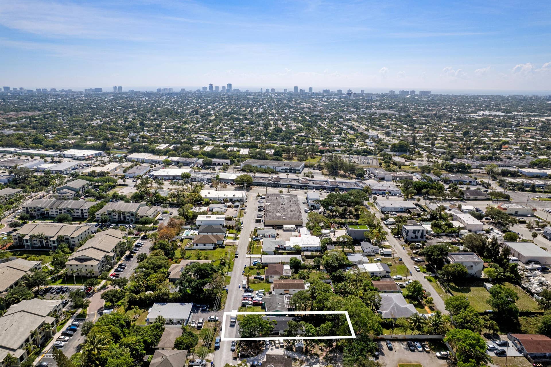 836 SW 13TH Court, Pompano Beach, FL 33060 Aerial View