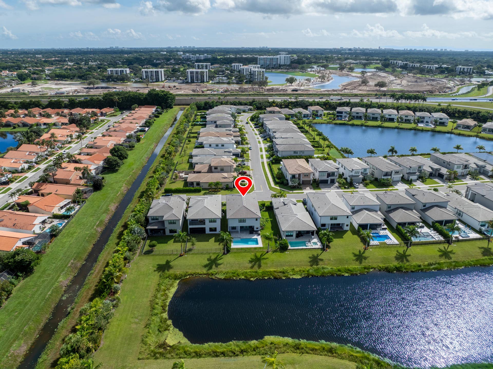 20027 Hirono Lane, Boca Raton, FL 33434 Aerial View