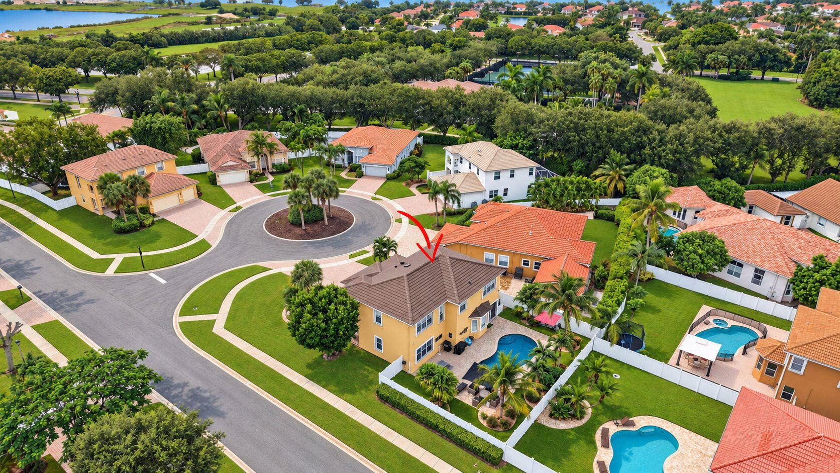 6611 Jessica Court, Lake Worth, FL 33467 Aerial 1